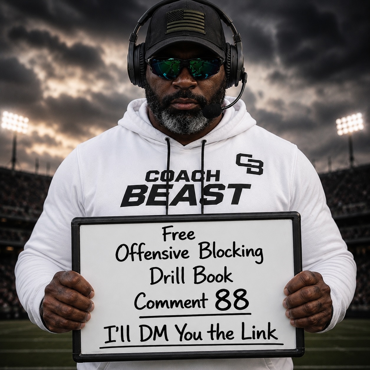 Beast Pod: A Youth Football Coaching Podcast Facebook ad
