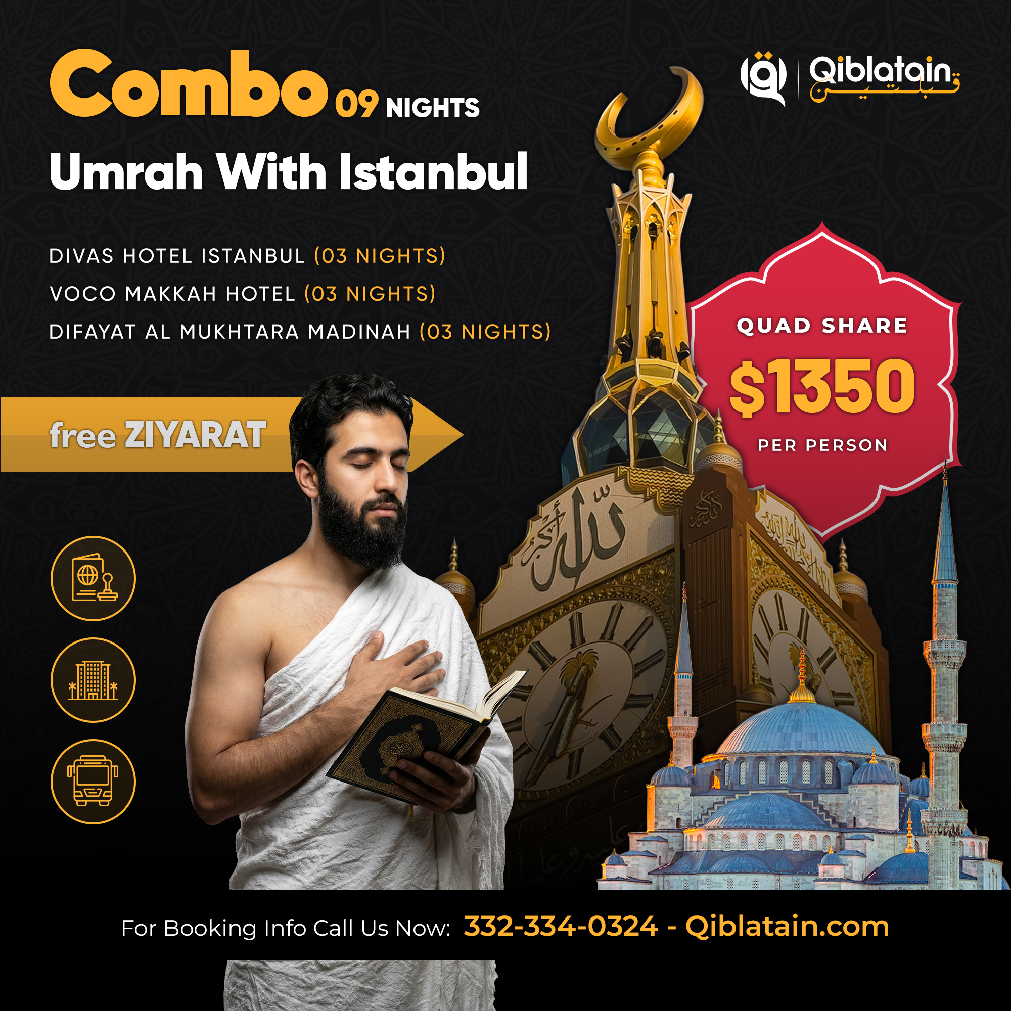 Qiblatain Facebook ad