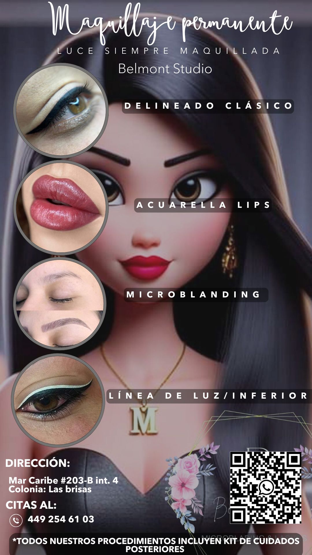 Belmont Studio Facebook ad: Tres de las técnicas más novedosas de maquillaje…