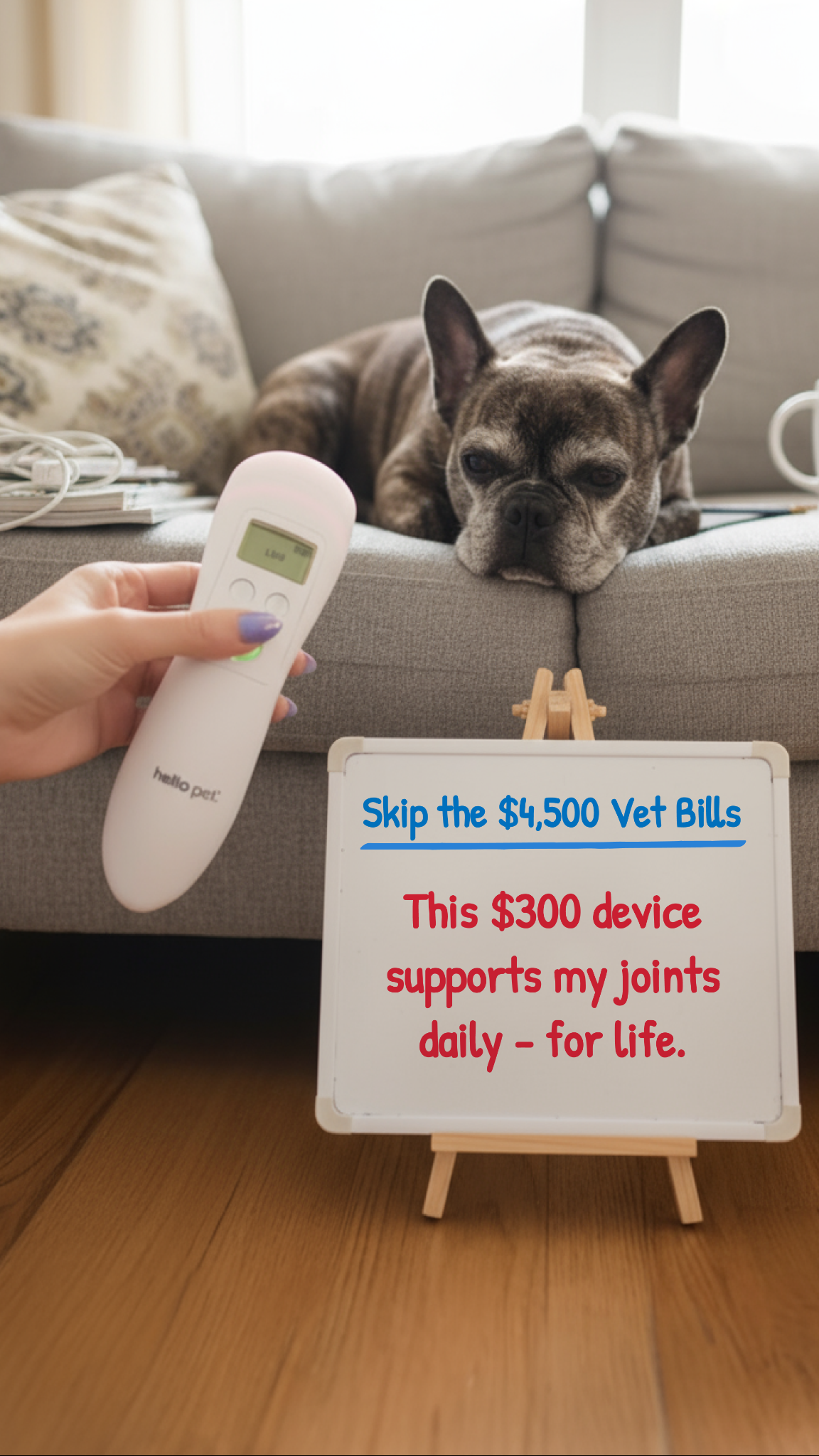 Helio Pet Facebook ad