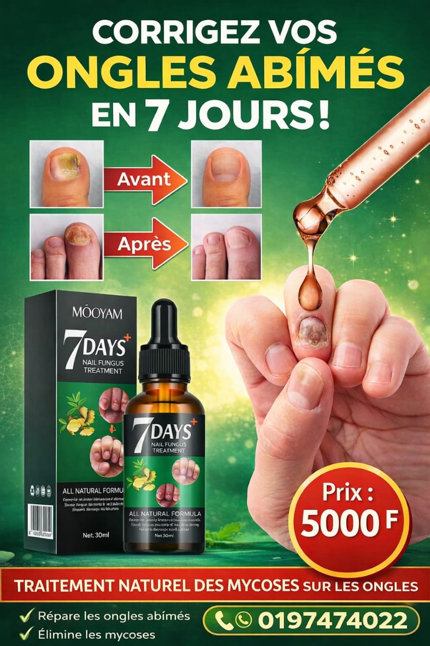 BATMarket Facebook ad: ANTI MYCOSE ONGLES