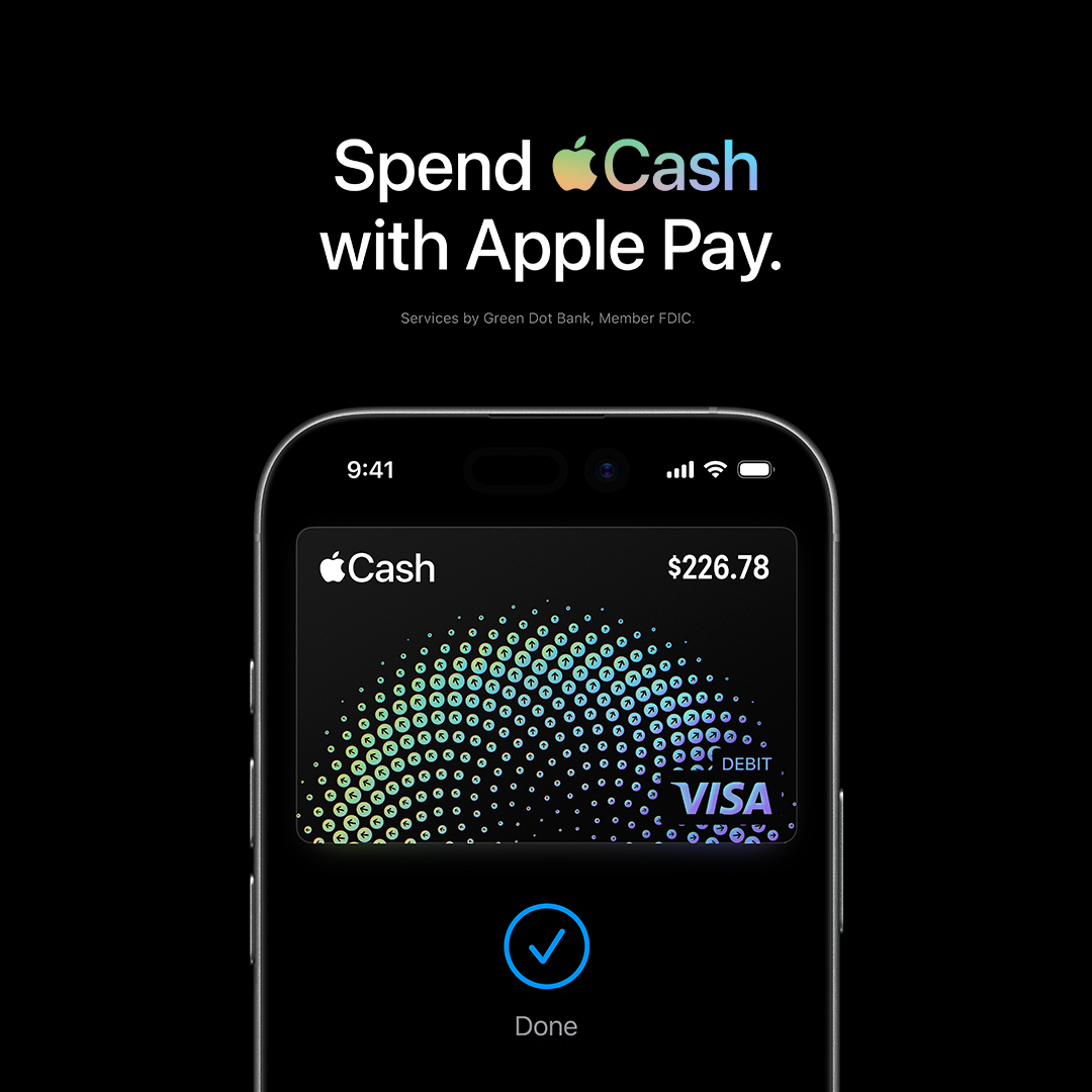 Apple Cash Facebook ad