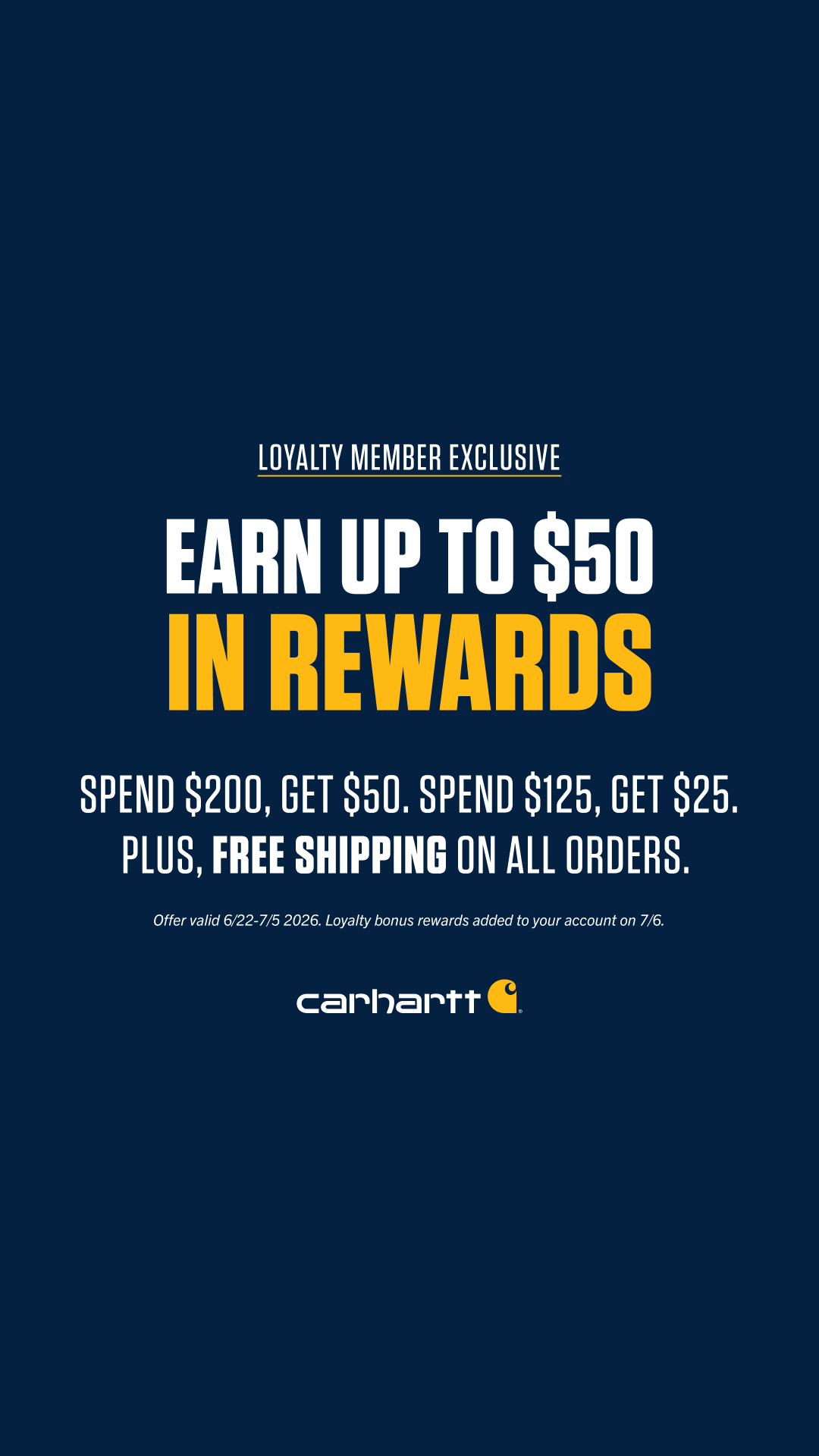 Carhartt Facebook ad