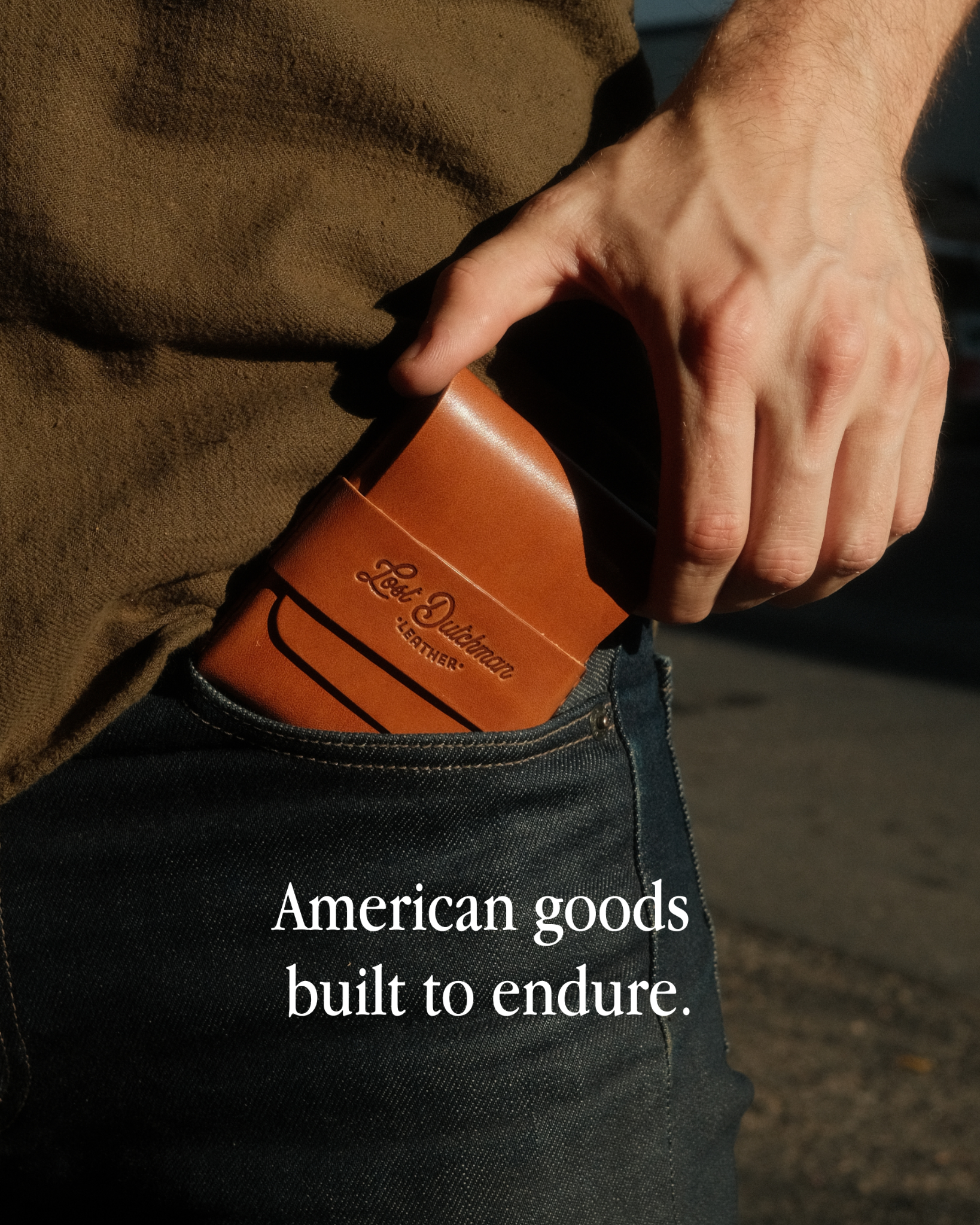 Lost Dutchman Leather Goods Facebook ad