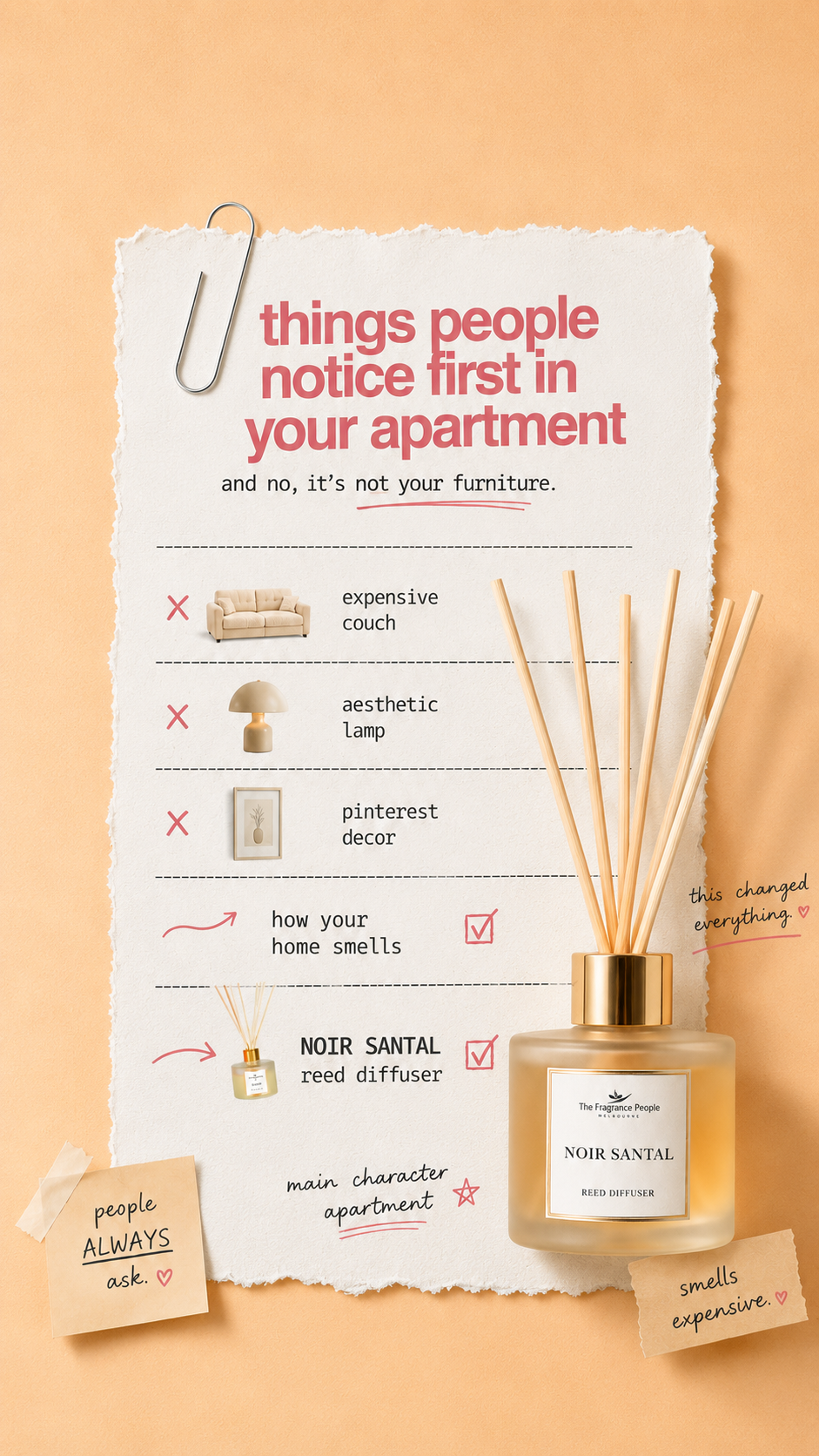 The Fragrance People Facebook ad