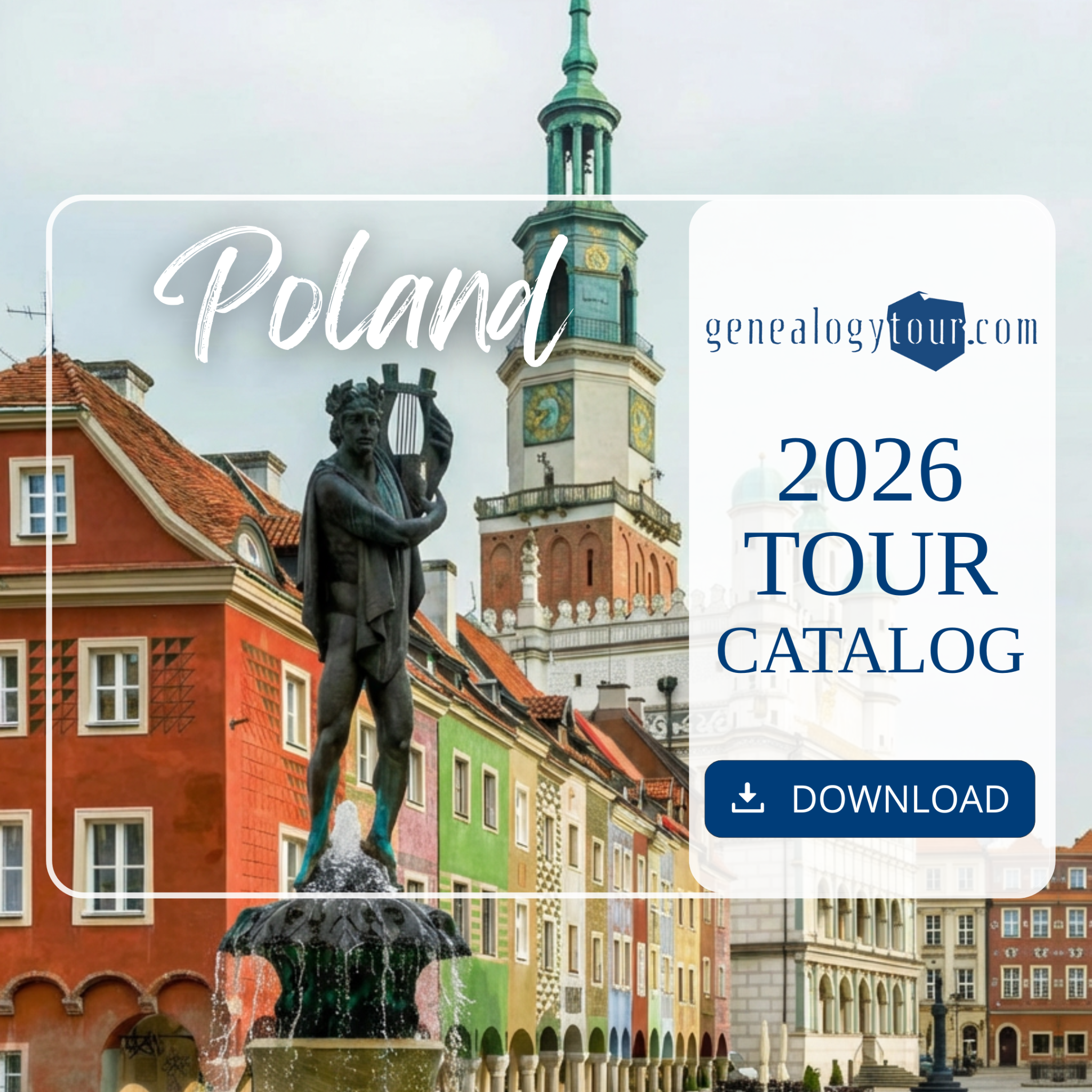 Genealogy Tour - Follow Your Polish Roots Facebook ad