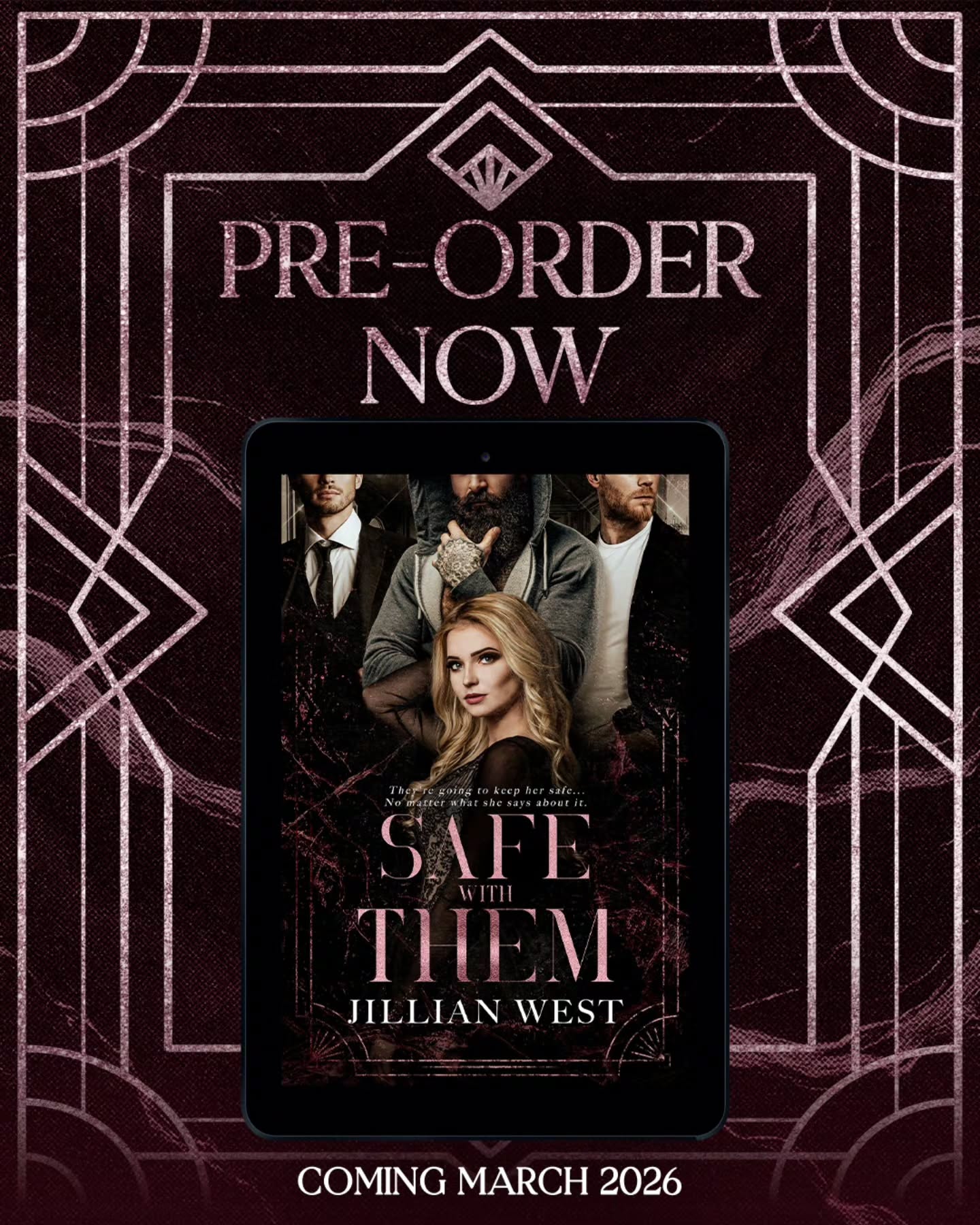 jillianwestauthor Facebook ad