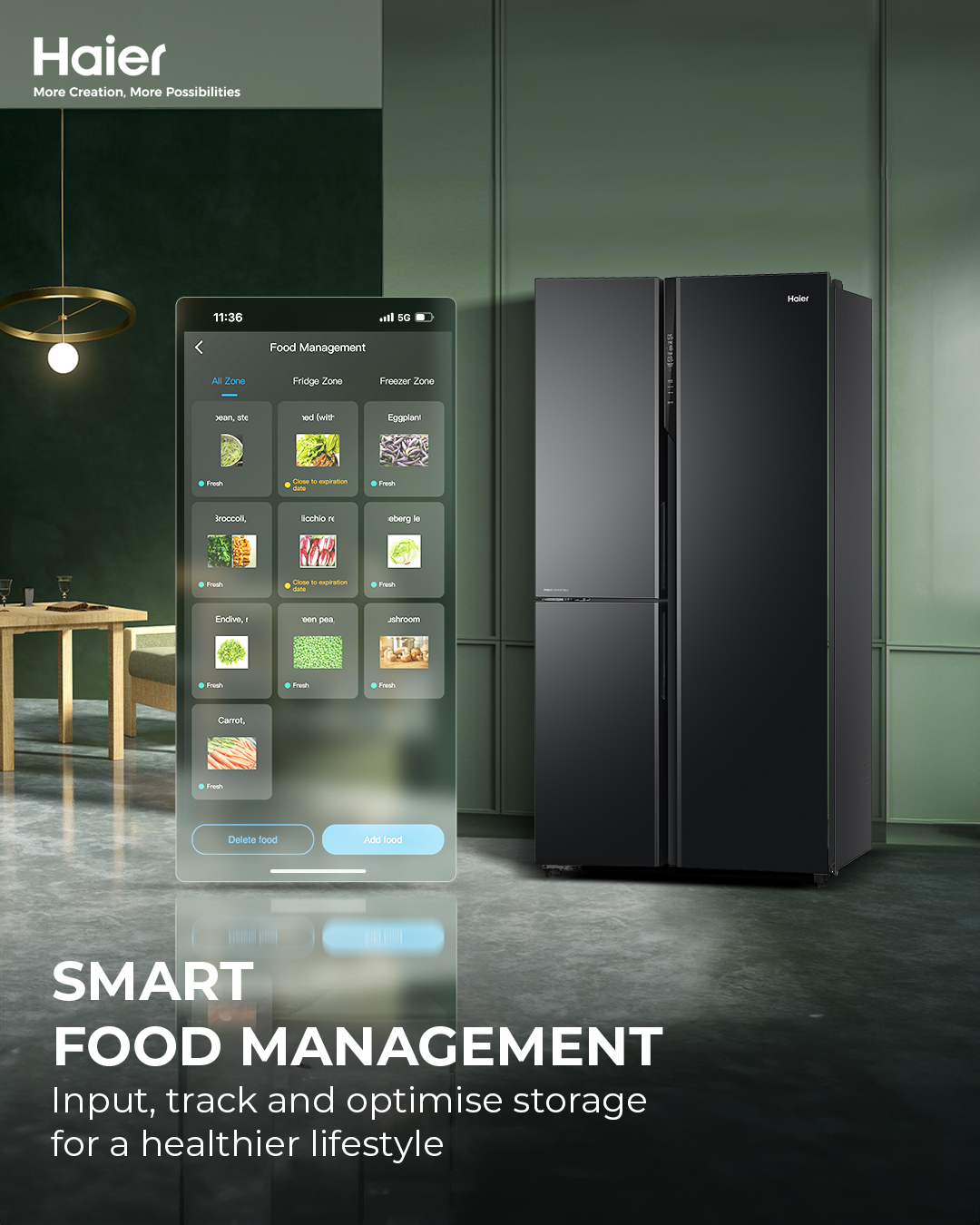 Haier Facebook ad