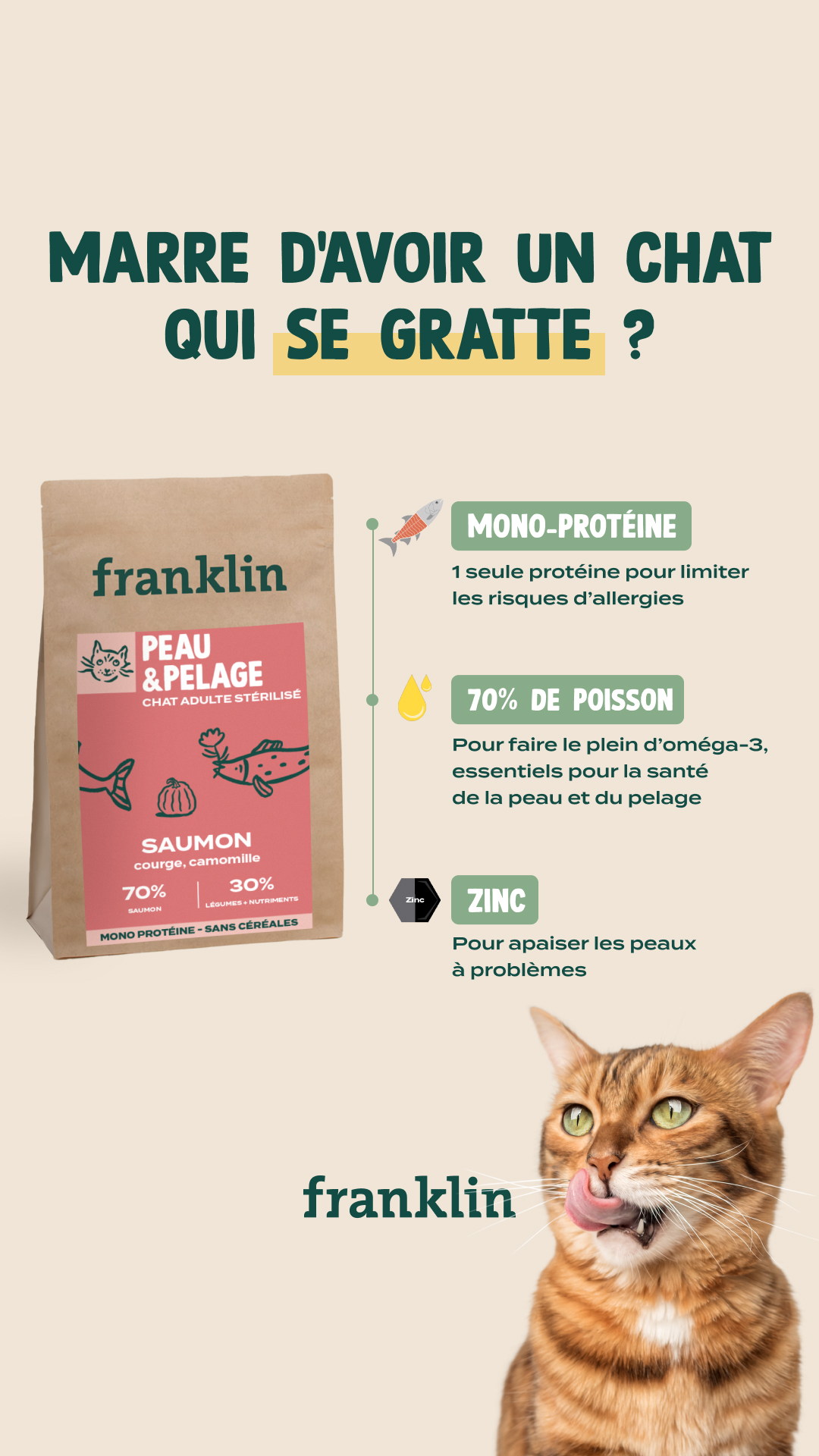 Franklin Pet Food Facebook ad