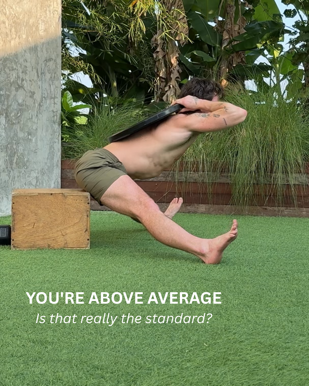 Movessa Facebook ad: Average Is Never The Benchmark