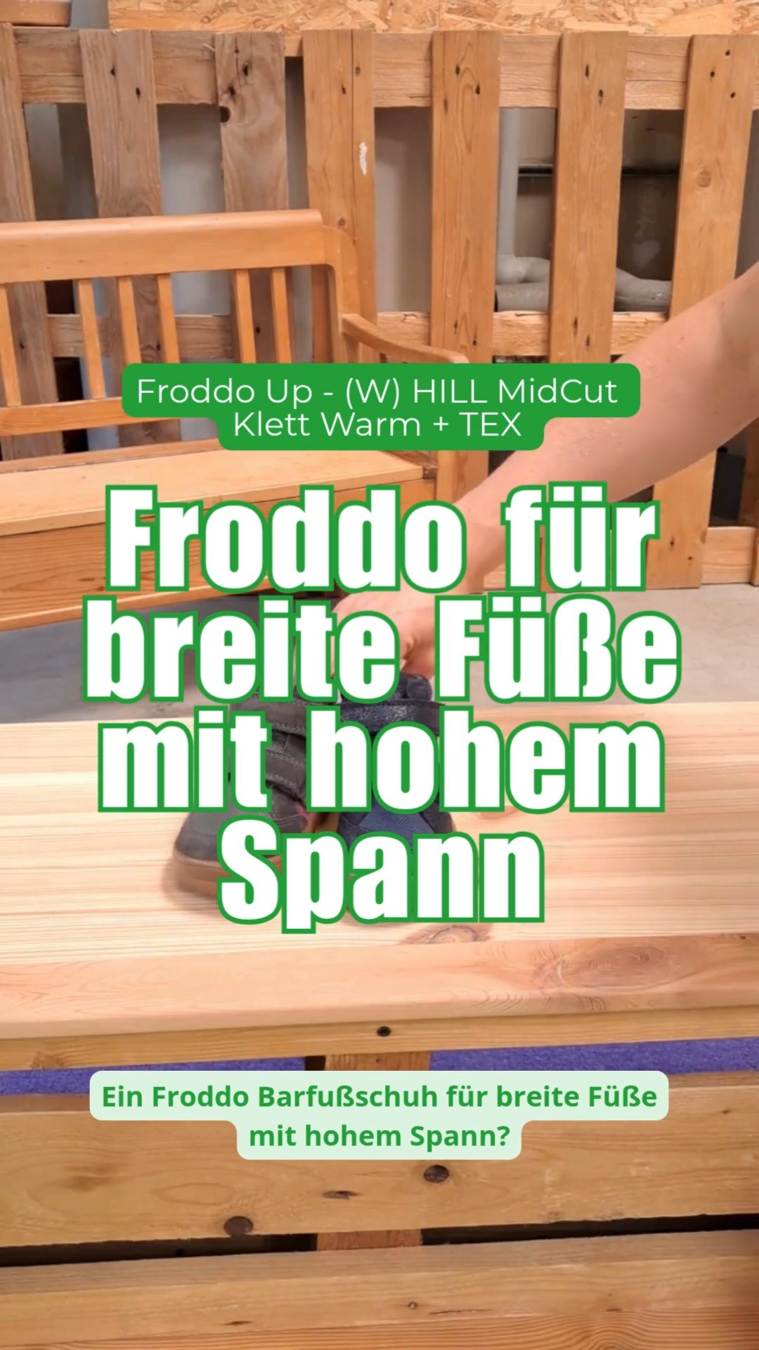 Freizehn - Dein Shop für Kinder-Barfußschuhe Facebook ad: Die Füße deines Kindes brauchen mehr Platz?