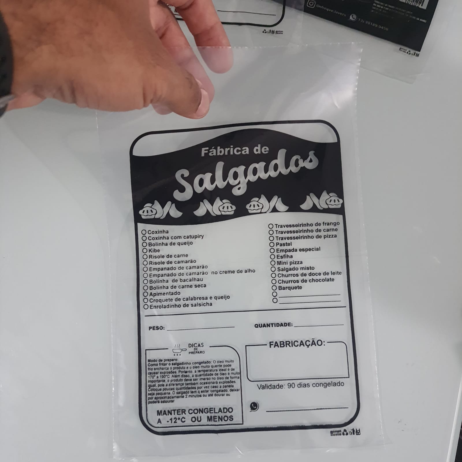 Smart Embalagens Personalizadas Facebook ad: Embalagens Personalizadas Para Congelados