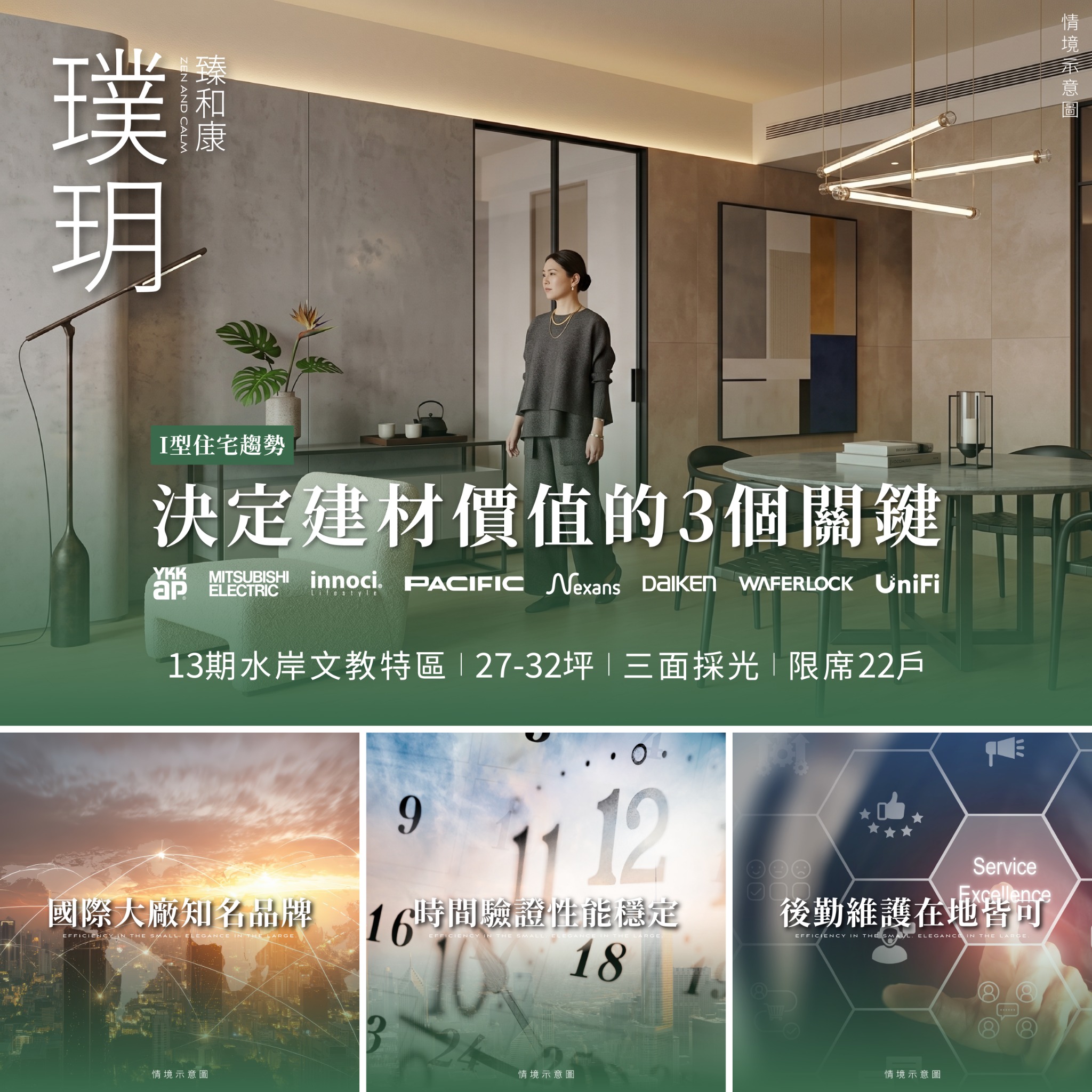 臻和康璞玥 Facebook ad: 南屯十三期 2房