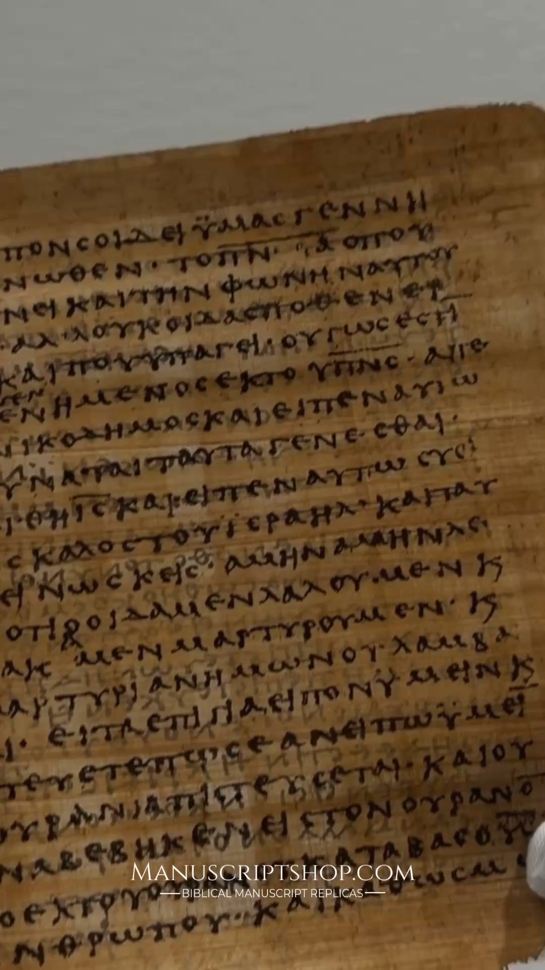 MS Historical Prints Facebook ad: Biblical Manuscript Replicas