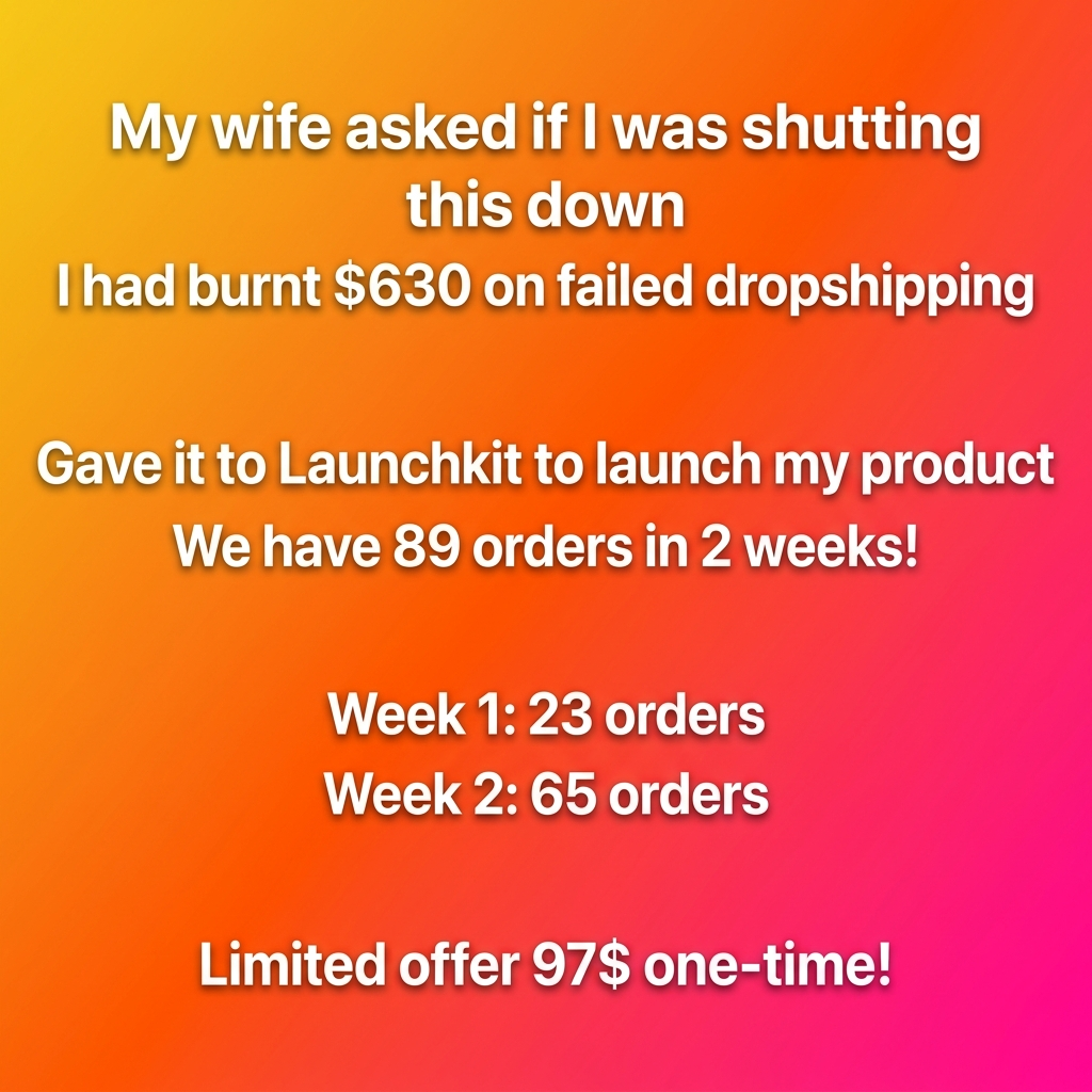 LaunchKit Facebook ad