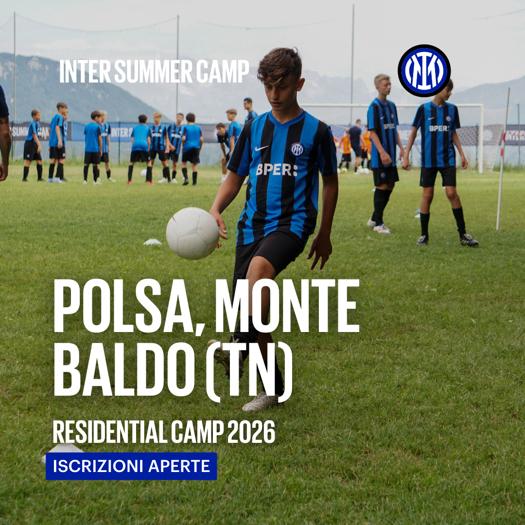 Inter Summer Camp Facebook ad: La tua prossima estate ha già una destinazione. Inter…