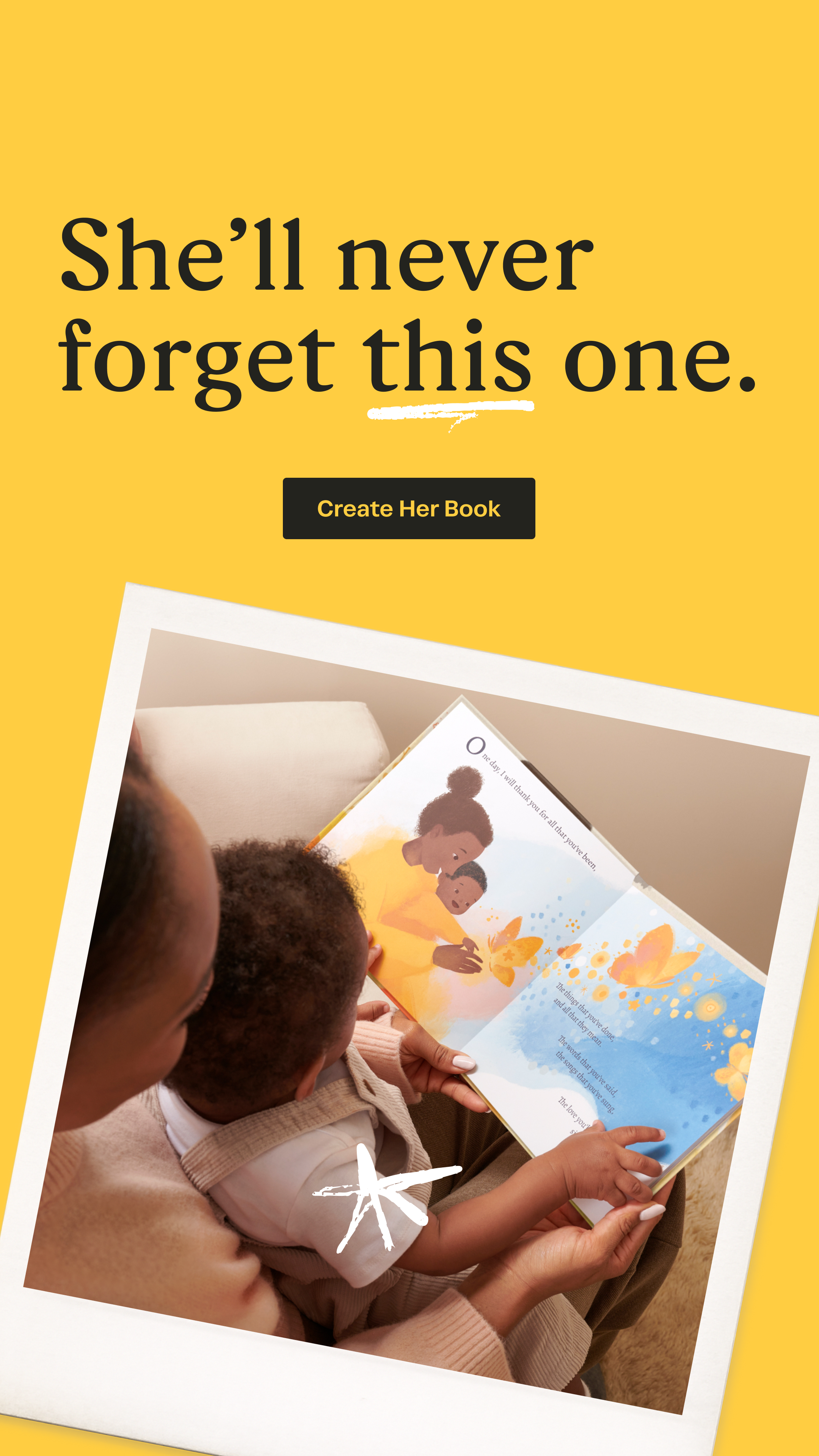 Wonderbly Facebook ad