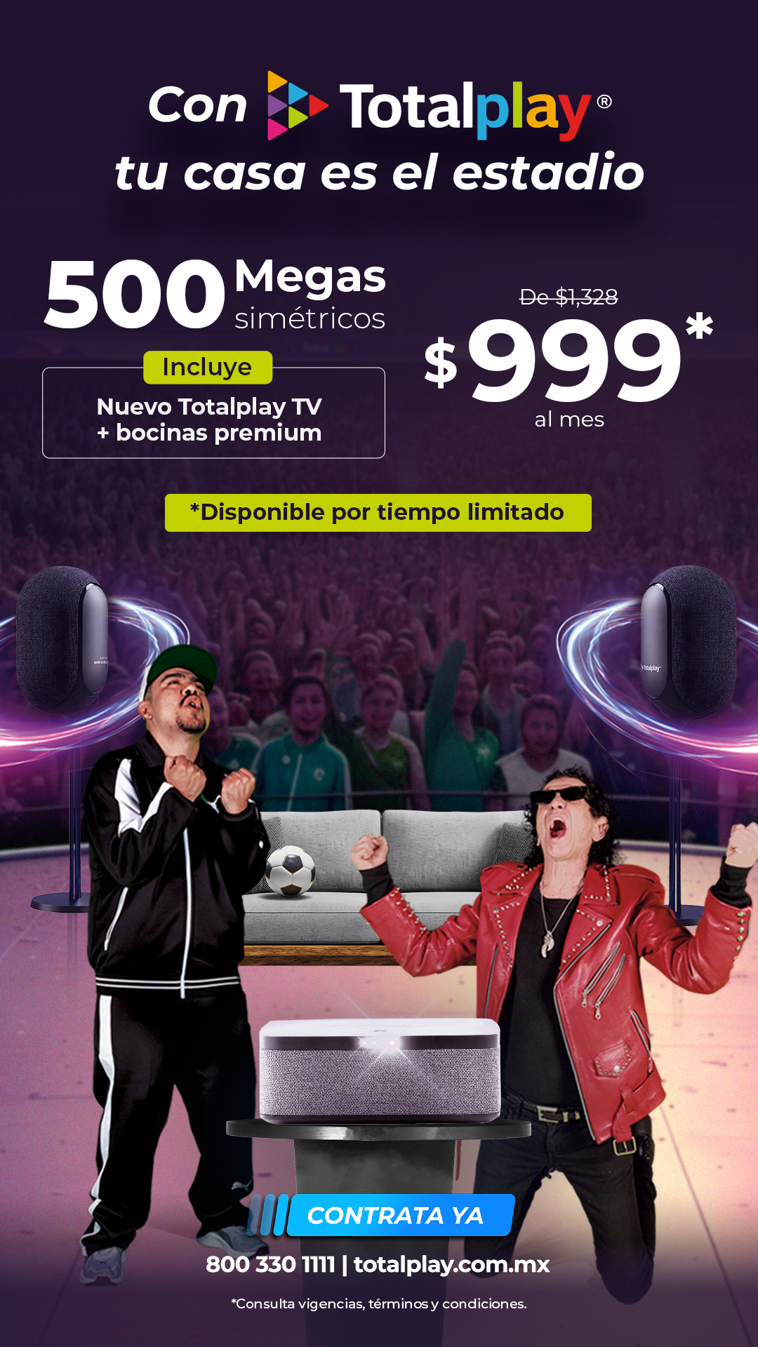 Totalplay Facebook ad