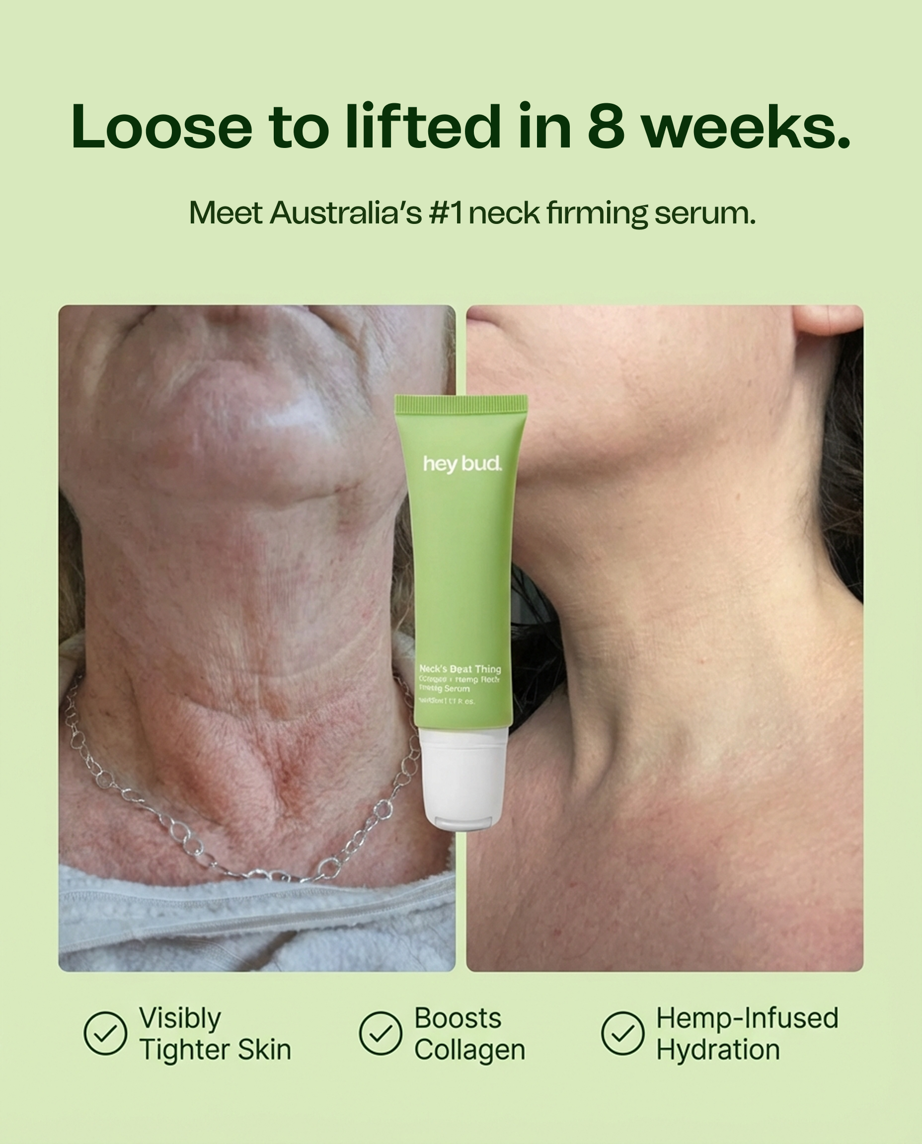 Hey Bud Skincare Facebook ad
