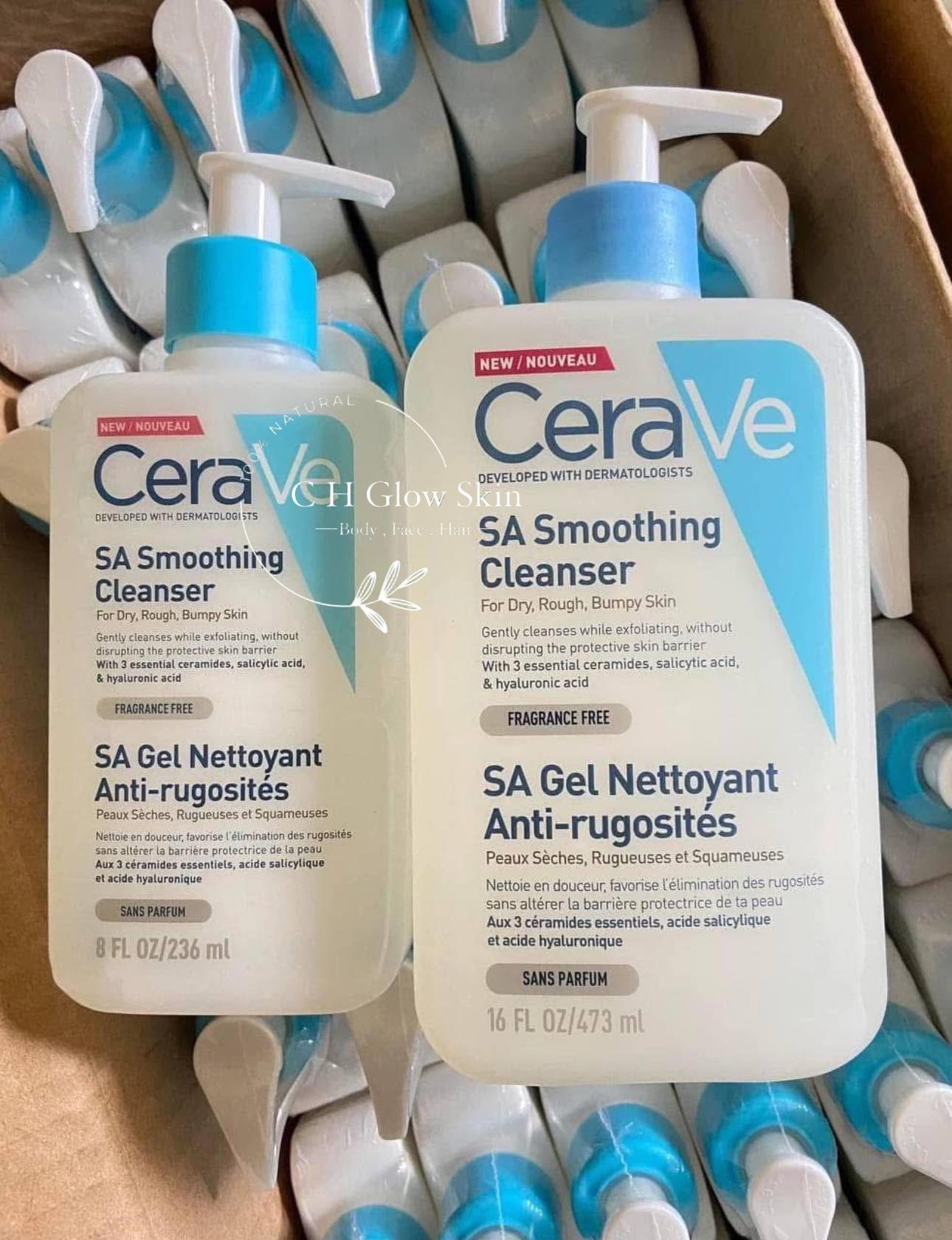 C H Glow Skin Facebook ad: Cerave new stock available for wholesale and retail…