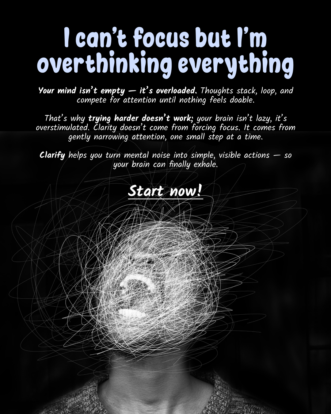 Clarify - Your Focus Keeper Facebook ad