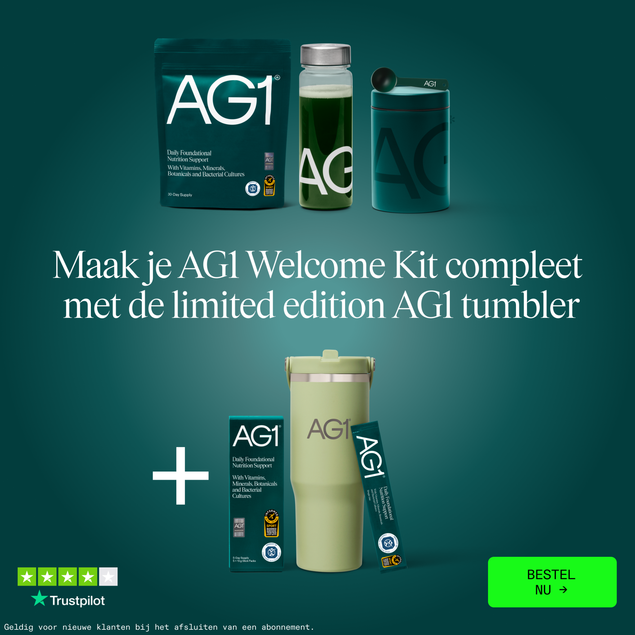AG1 by Athletic Greens Facebook ad