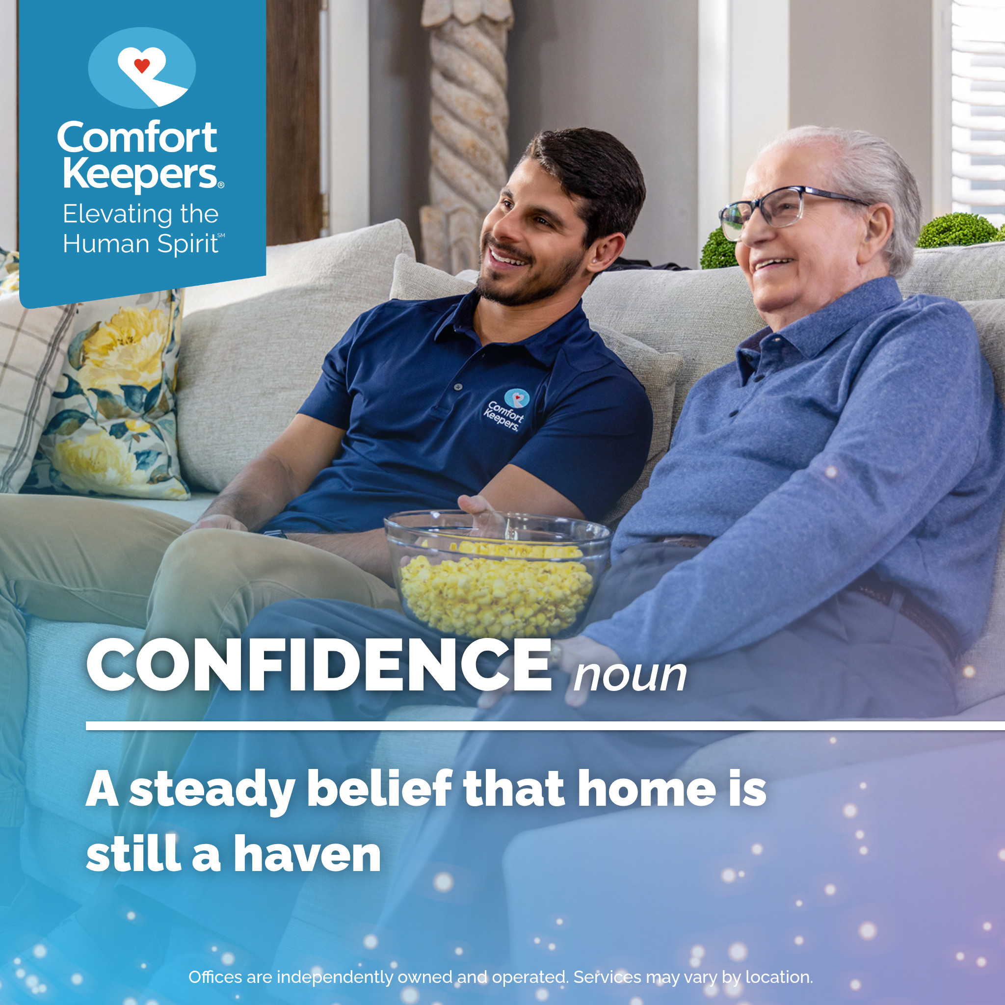 Comfort Keepers Home Office Facebook ad