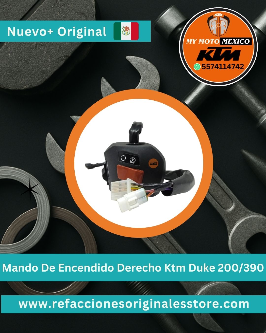My Moto Mexico Refacciones Originales Store Facebook ad: ¡Sábado de rodada, aventura y pasión por las…