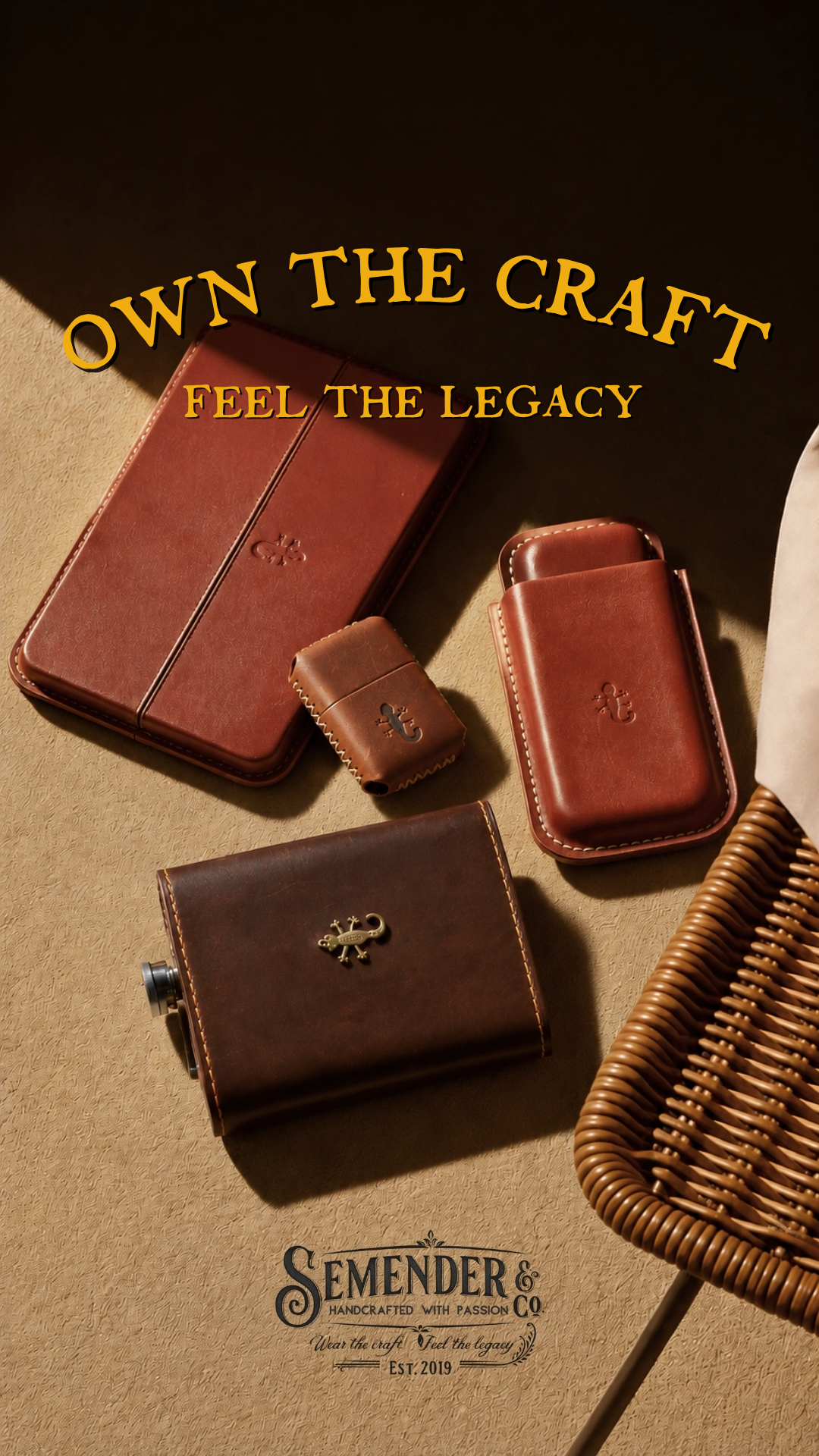 Semender Leather Goods Facebook ad