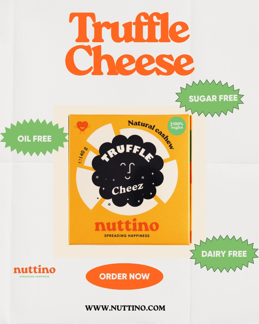 Nuttino Cheez Facebook ad