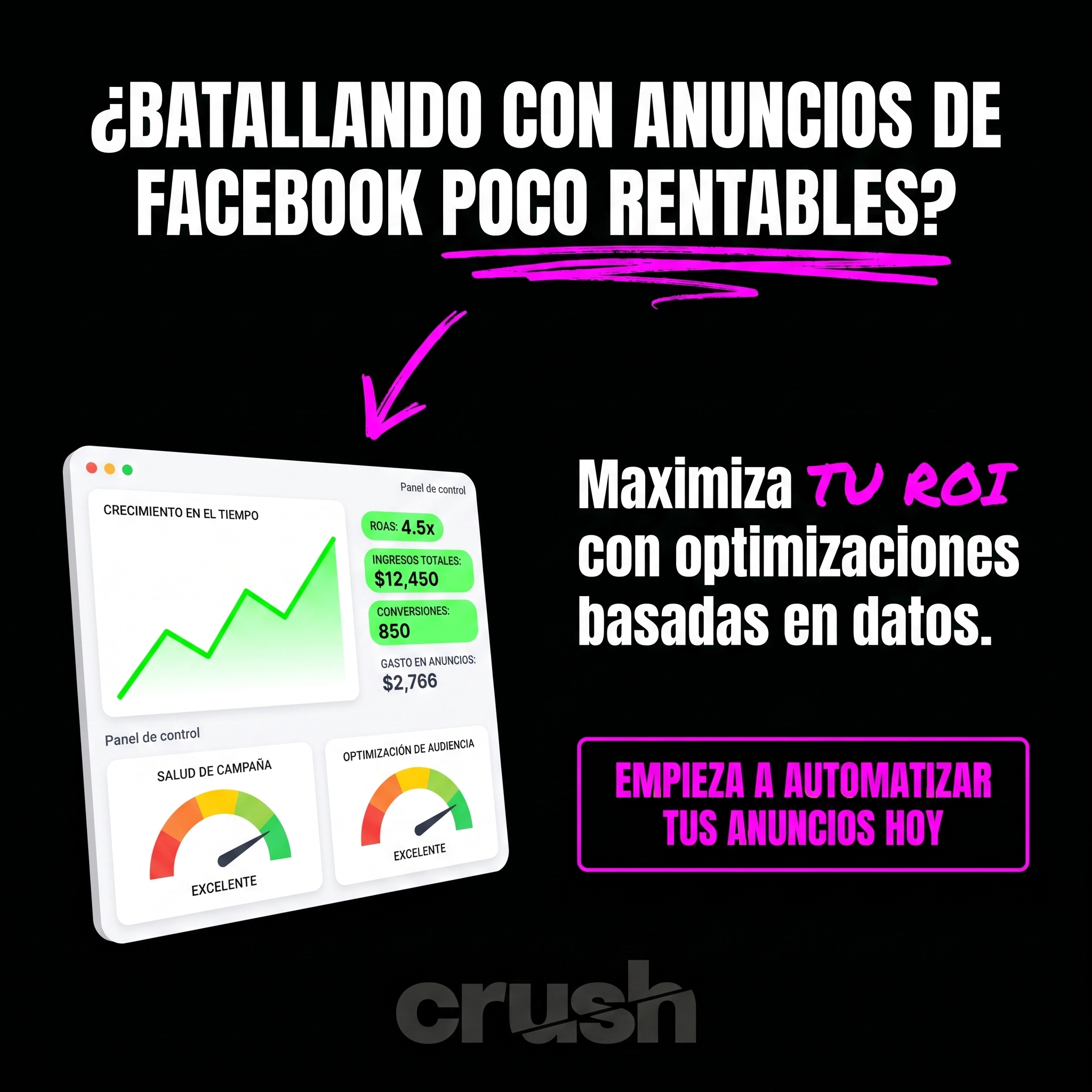trycrush.ai Facebook ad