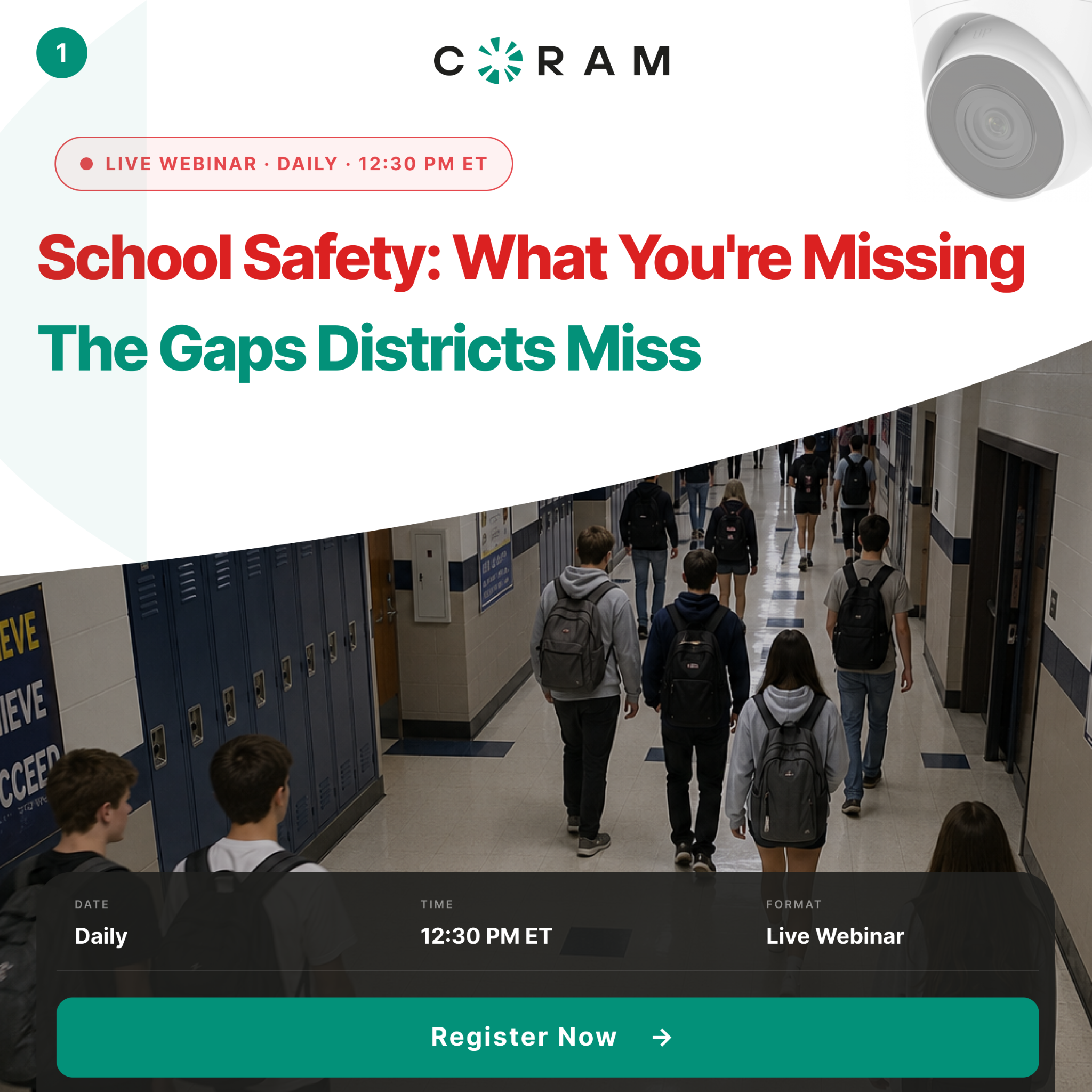 Coram AI Facebook ad