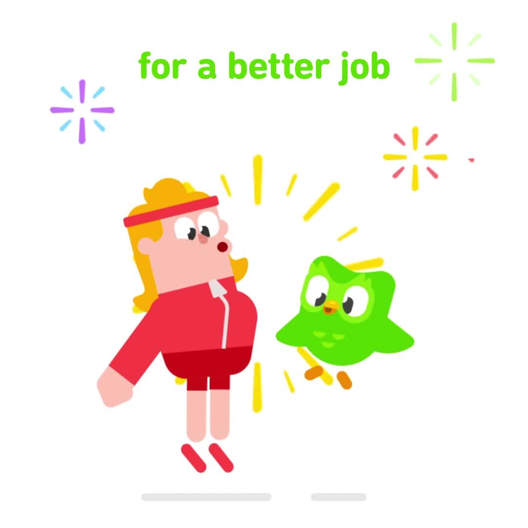 Duolingo Facebook ad: Free language learning