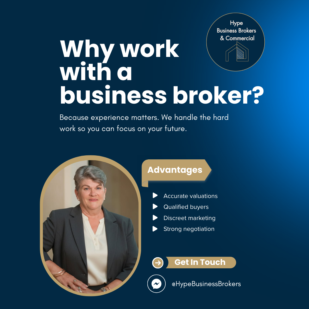 Hype Business Brokers & Commercial Facebook ad: Whether you’re considering selling your business or…