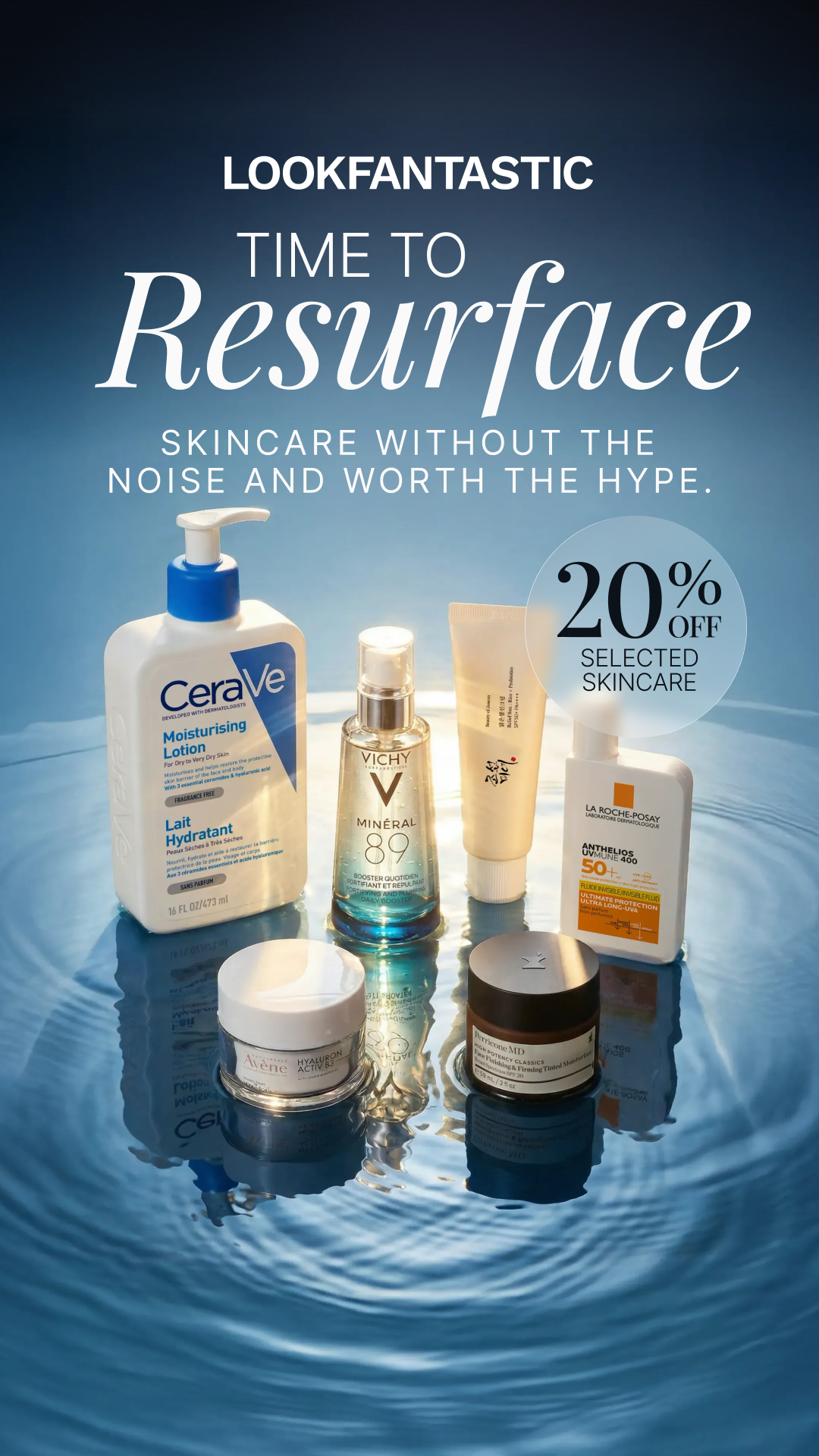 LOOKFANTASTIC Facebook ad