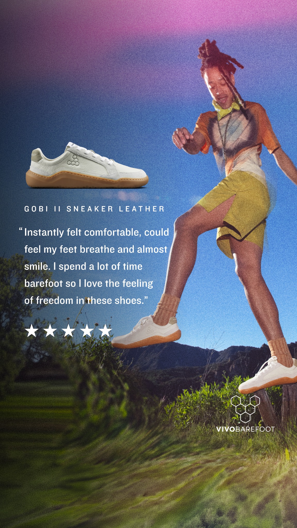 Vivobarefoot Facebook ad