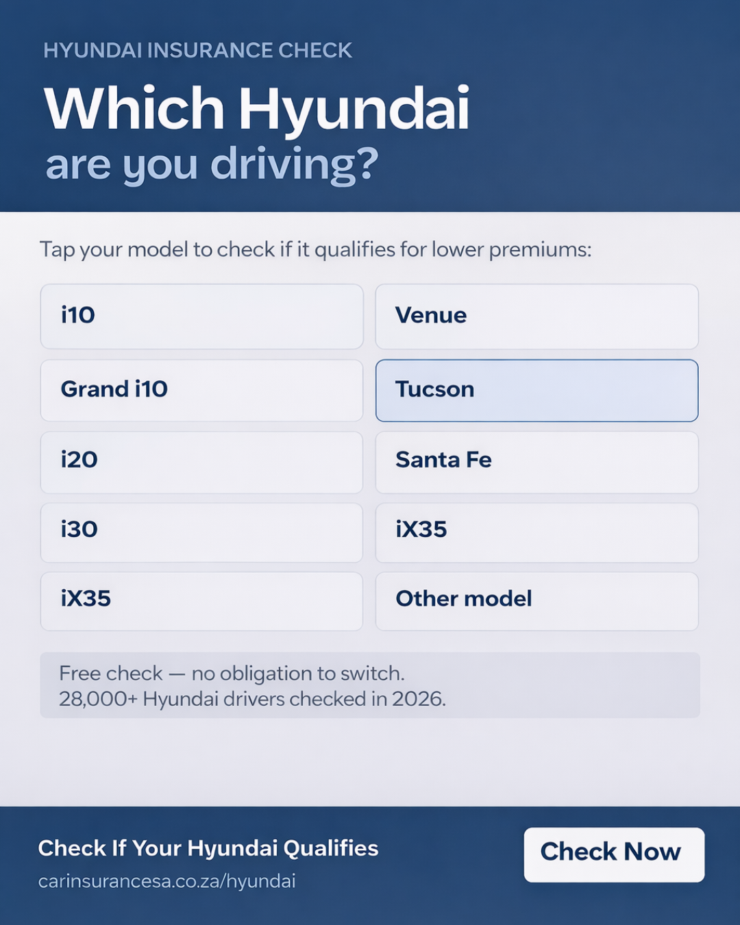 Car-insurance.co.za Facebook ad