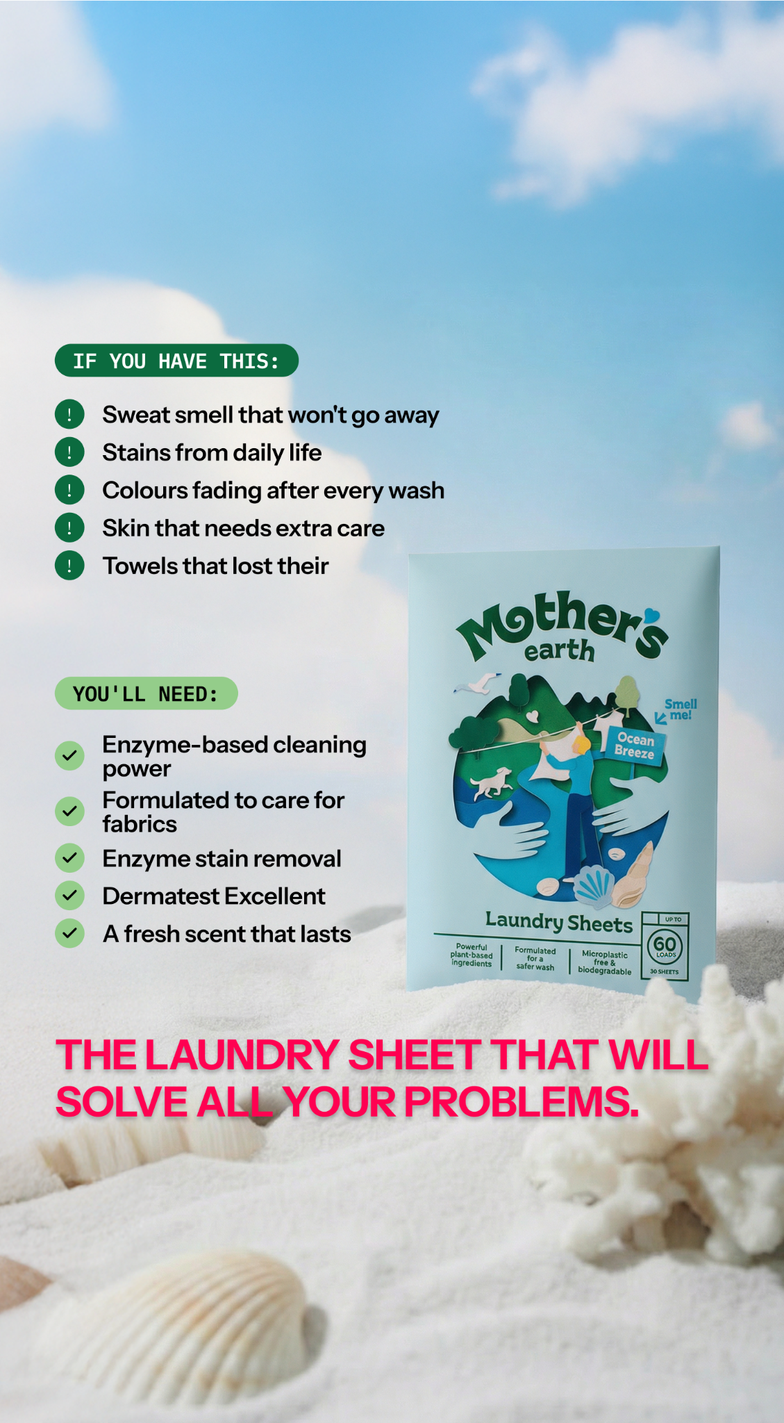 Mothers Earth Facebook ad