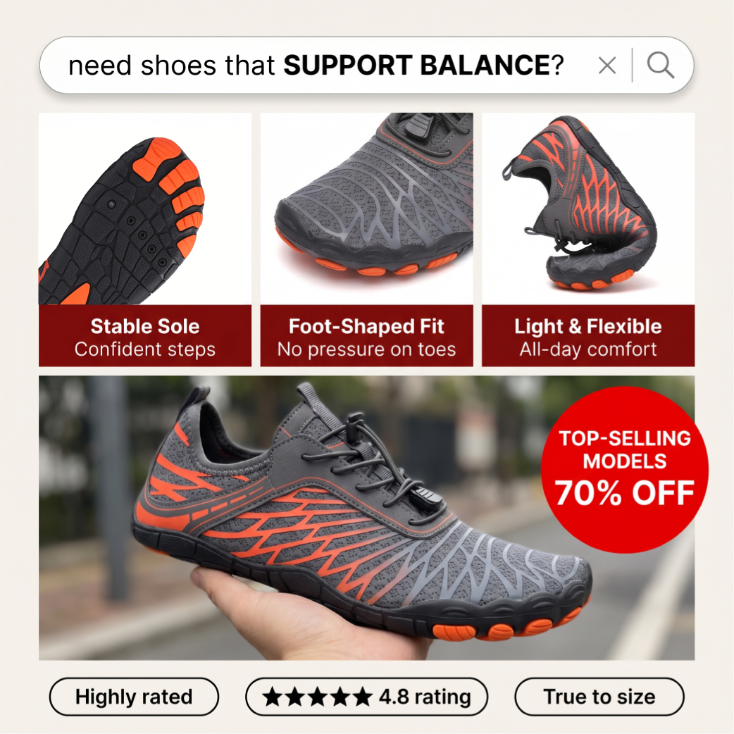 Peak Footwear Facebook ad