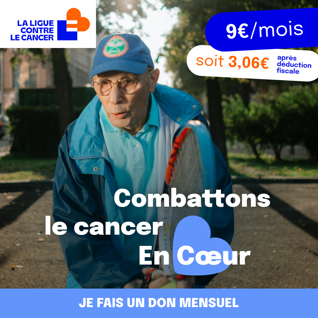 La Ligue contre le cancer Facebook ad