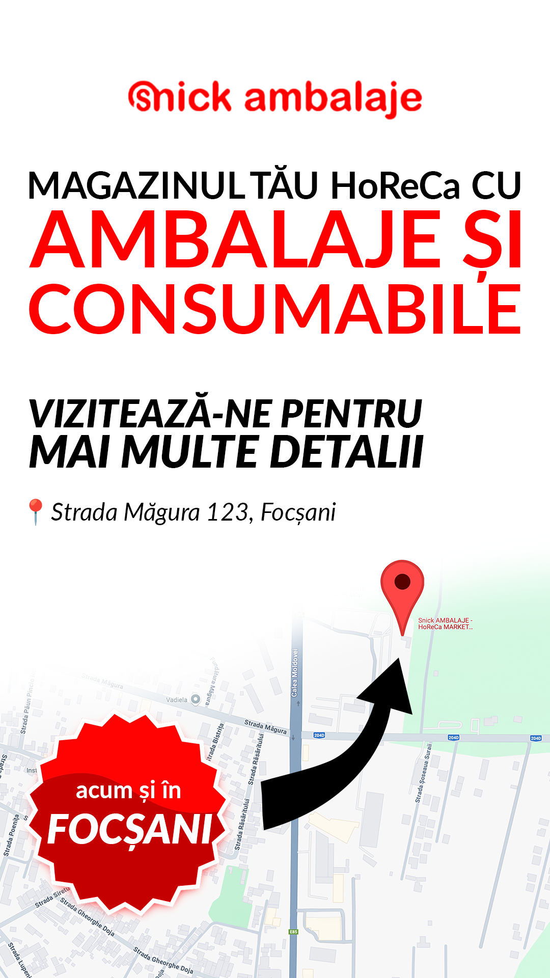 Snick AMBALAJE - Importator si Distribuitor Facebook ad from May 20, 2025