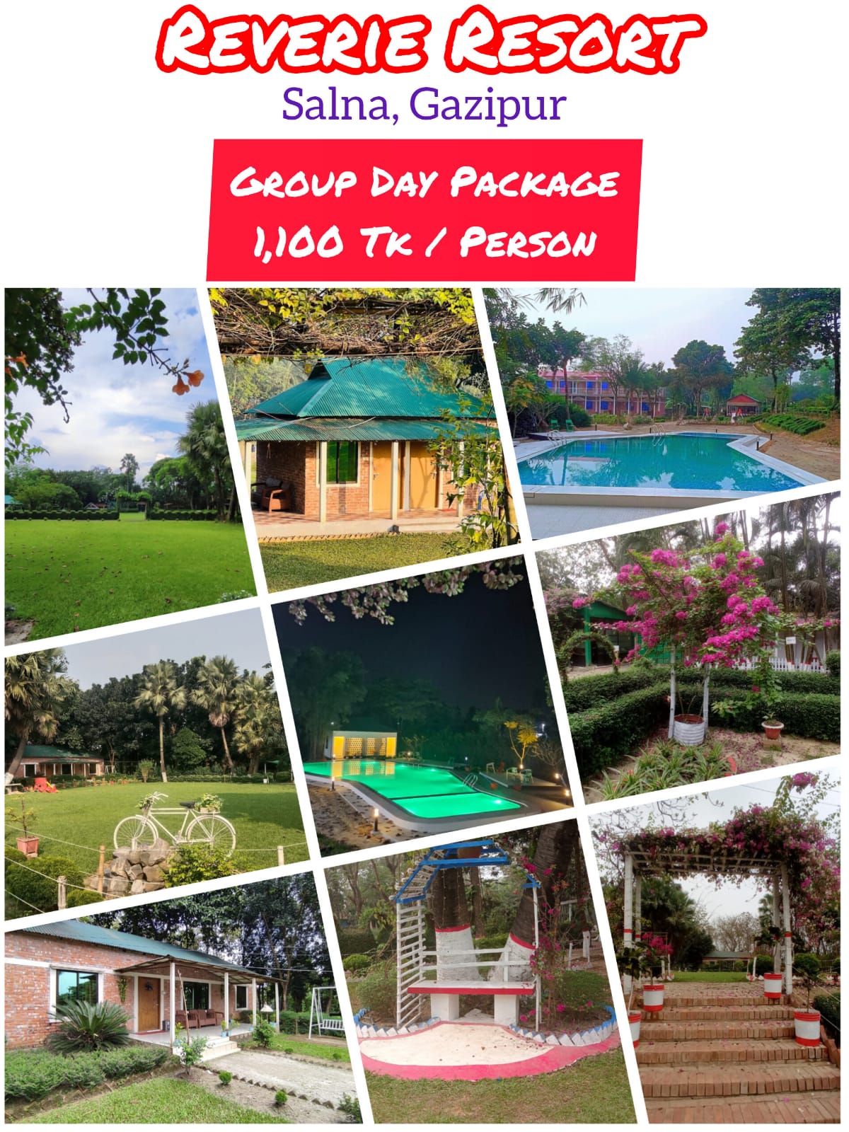 Reverie Resort Facebook ad