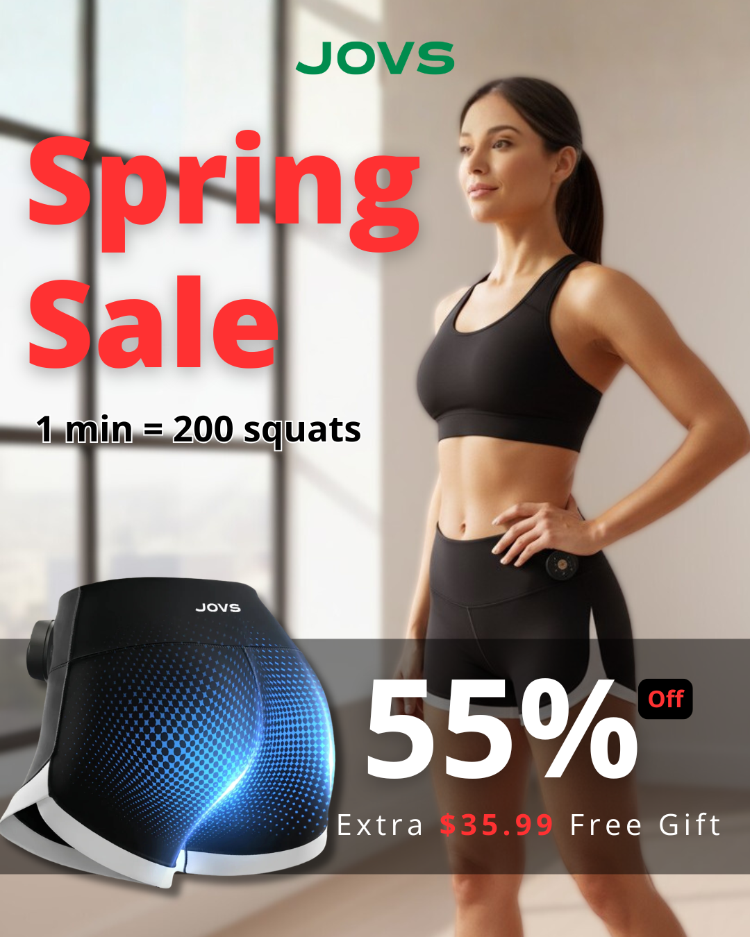 JOVS Facebook ad