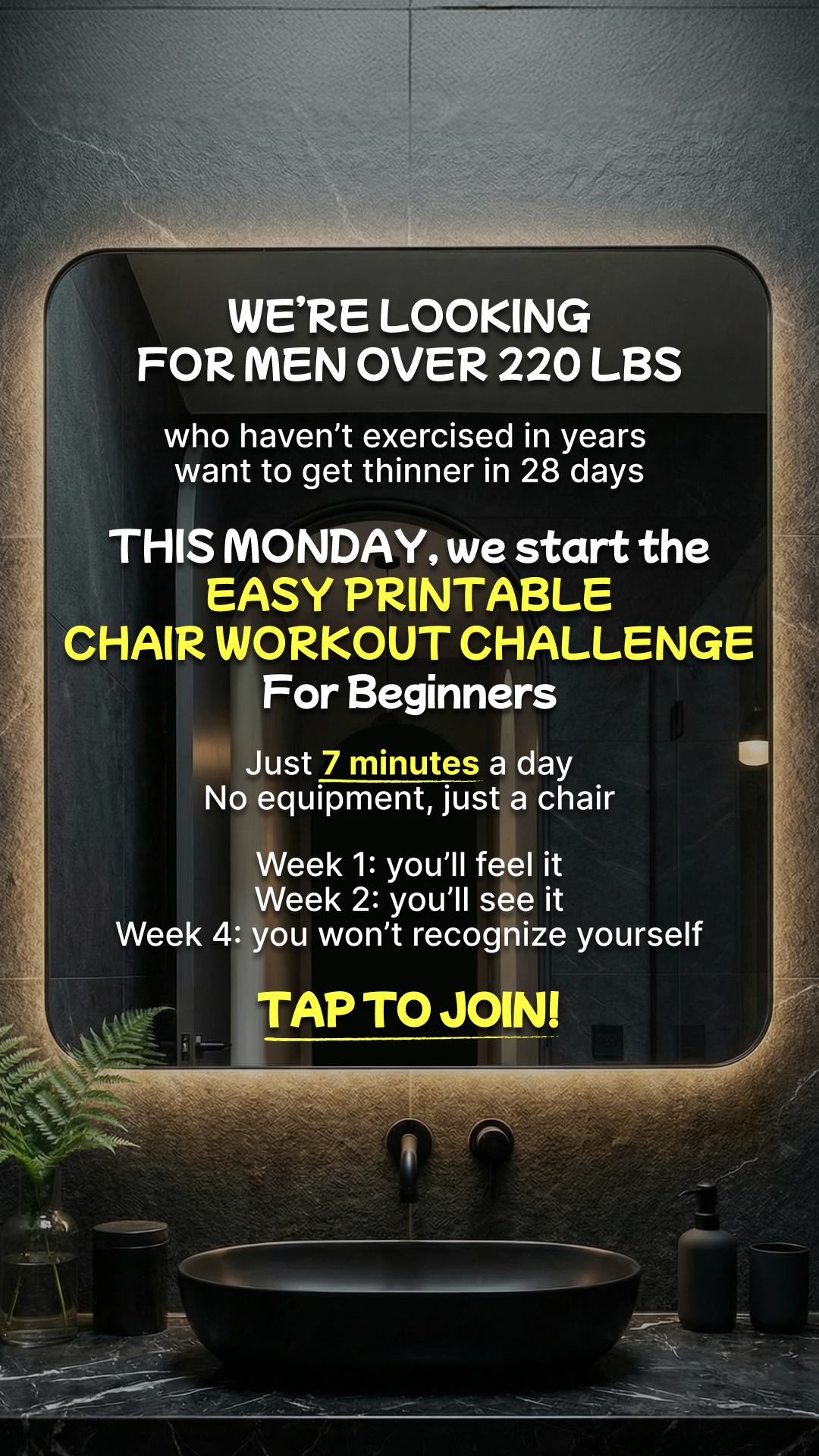 Мy 28 Day Challenge Facebook ad