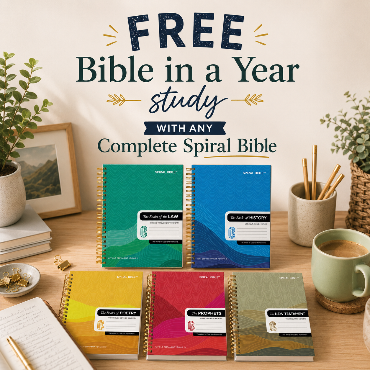 Spiral Bible Facebook ad