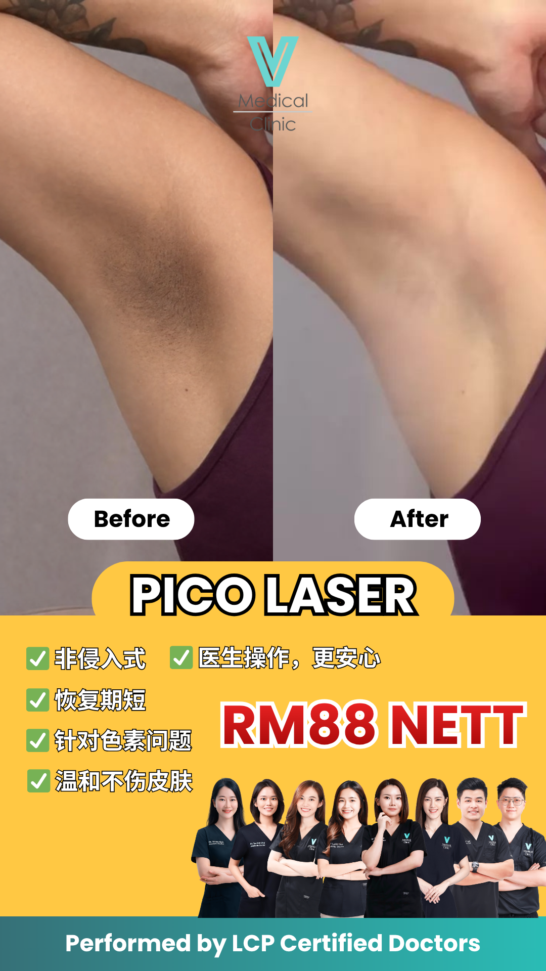 V Medical Clinic Malaysia Facebook ad