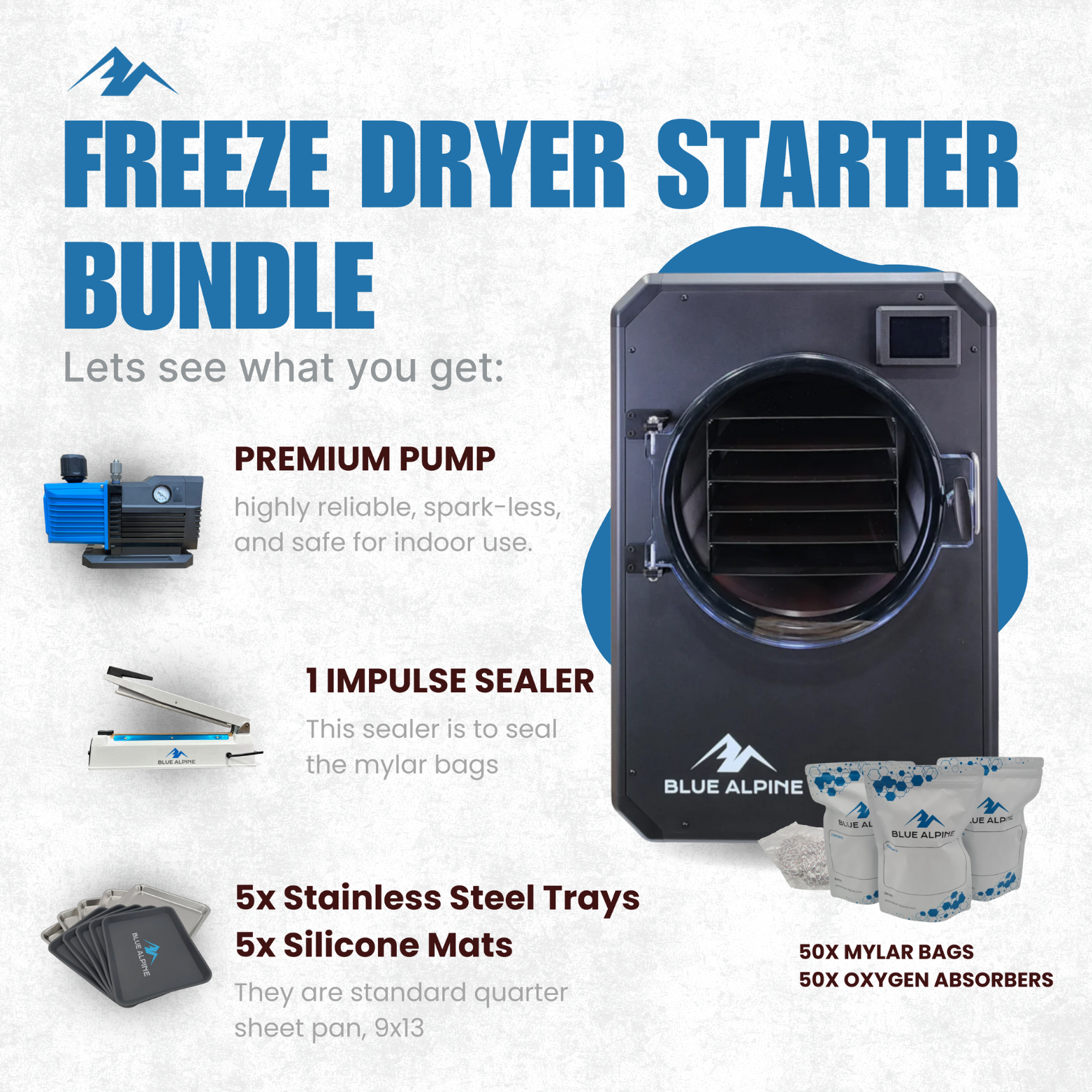 Blue Alpine Freeze Dryers  Facebook ad