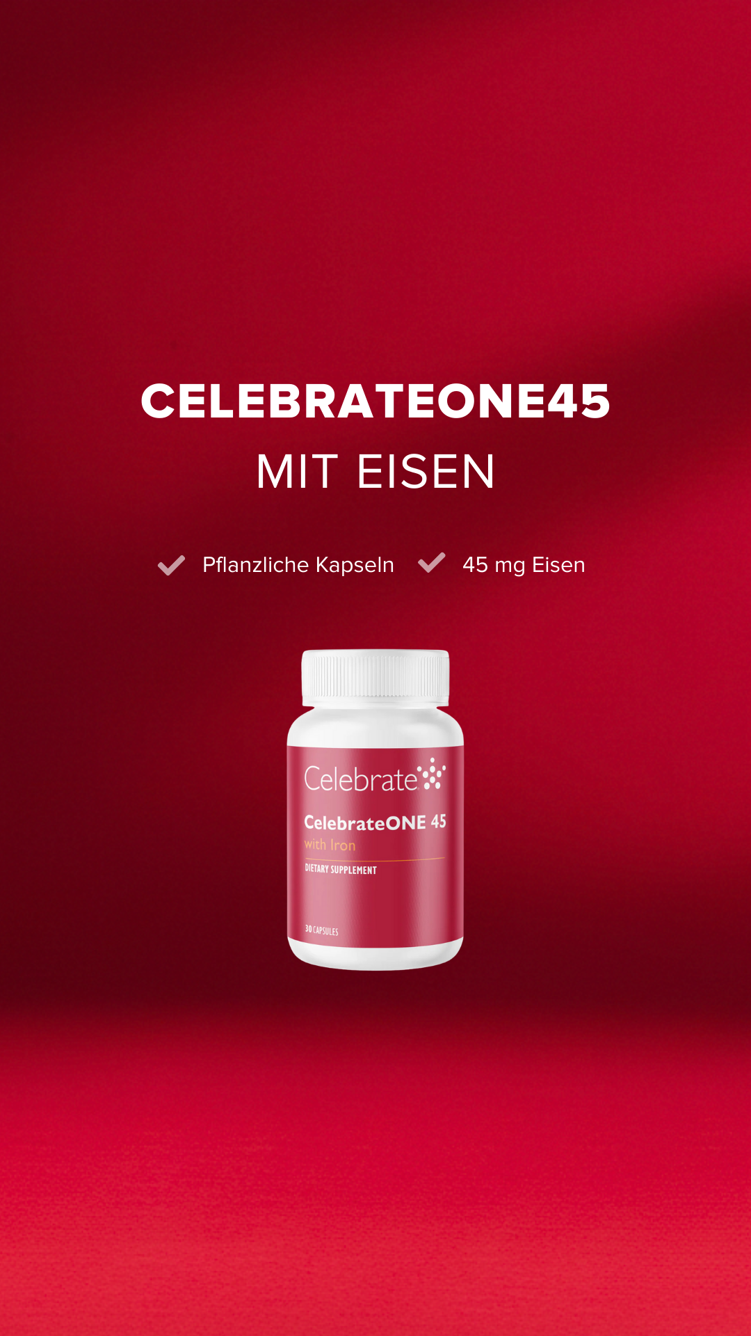 Celebrate Vitamins DACH Facebook ad