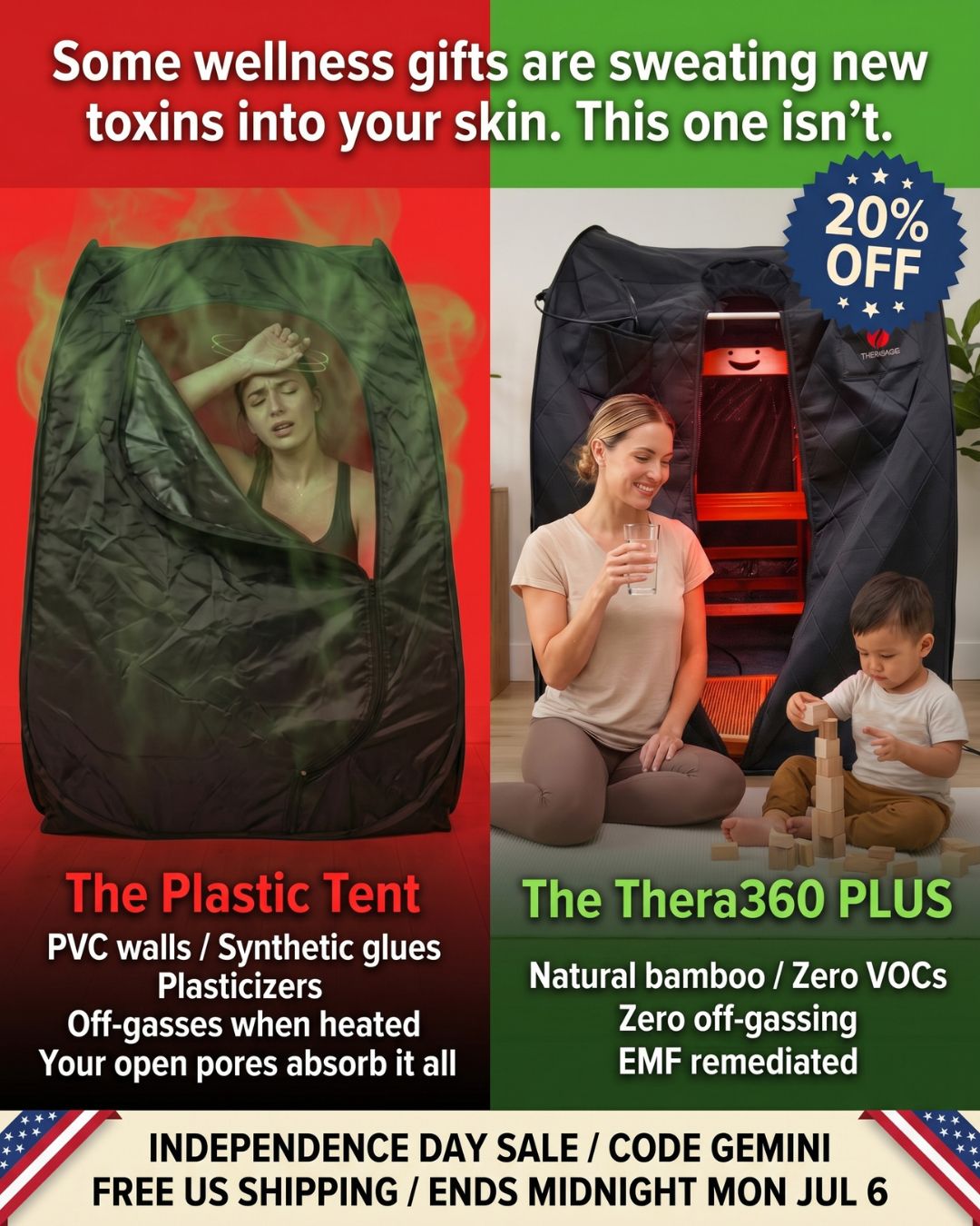 Therasage Facebook ad