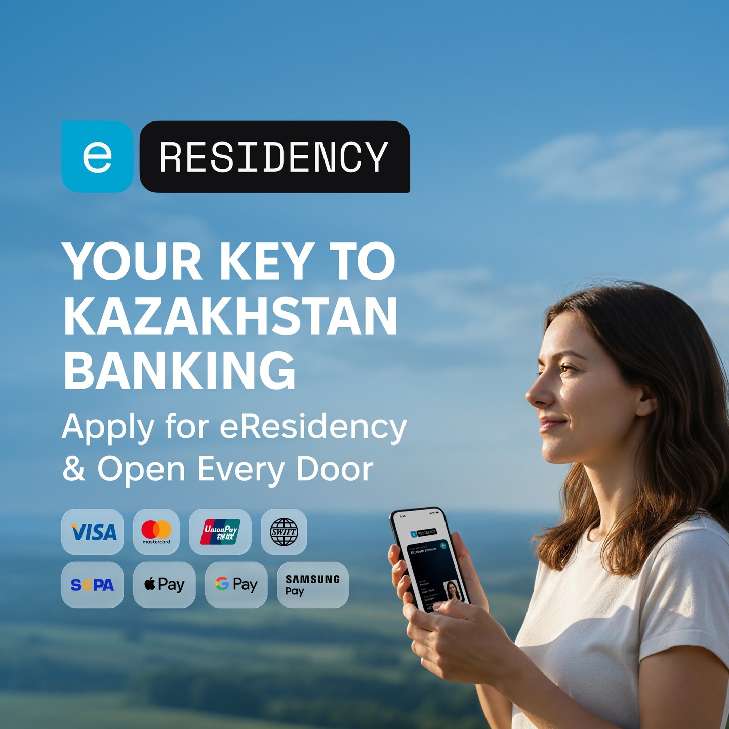 CardB Finance Facebook ad: eResidency | Your online access to Kazakhstan’s…